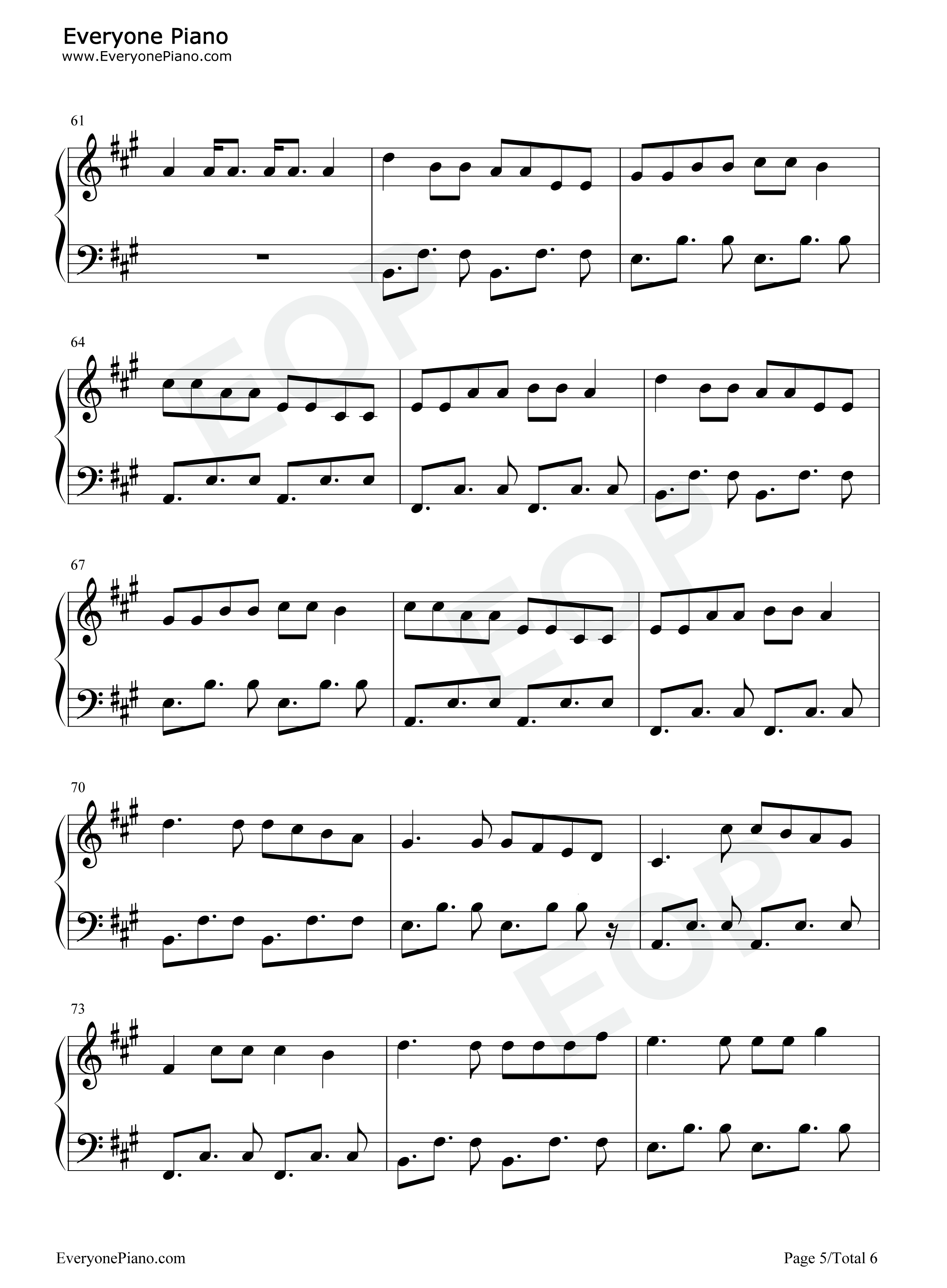 Follow_You钢琴谱_Imagine_Dragons