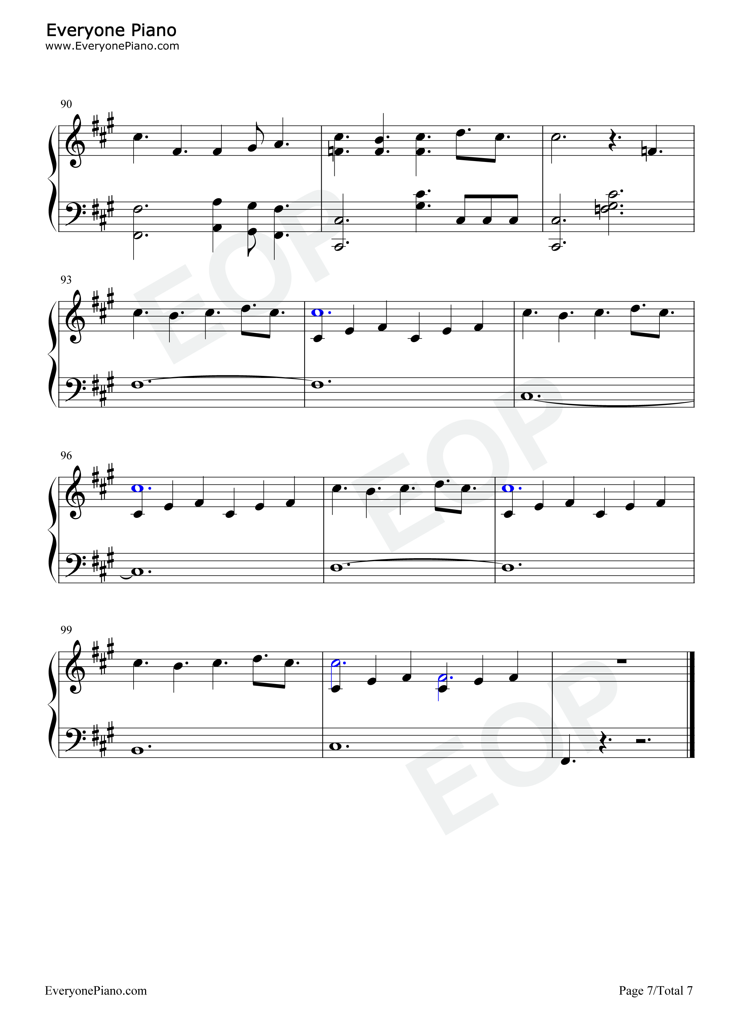 Mayday钢琴谱_Victon