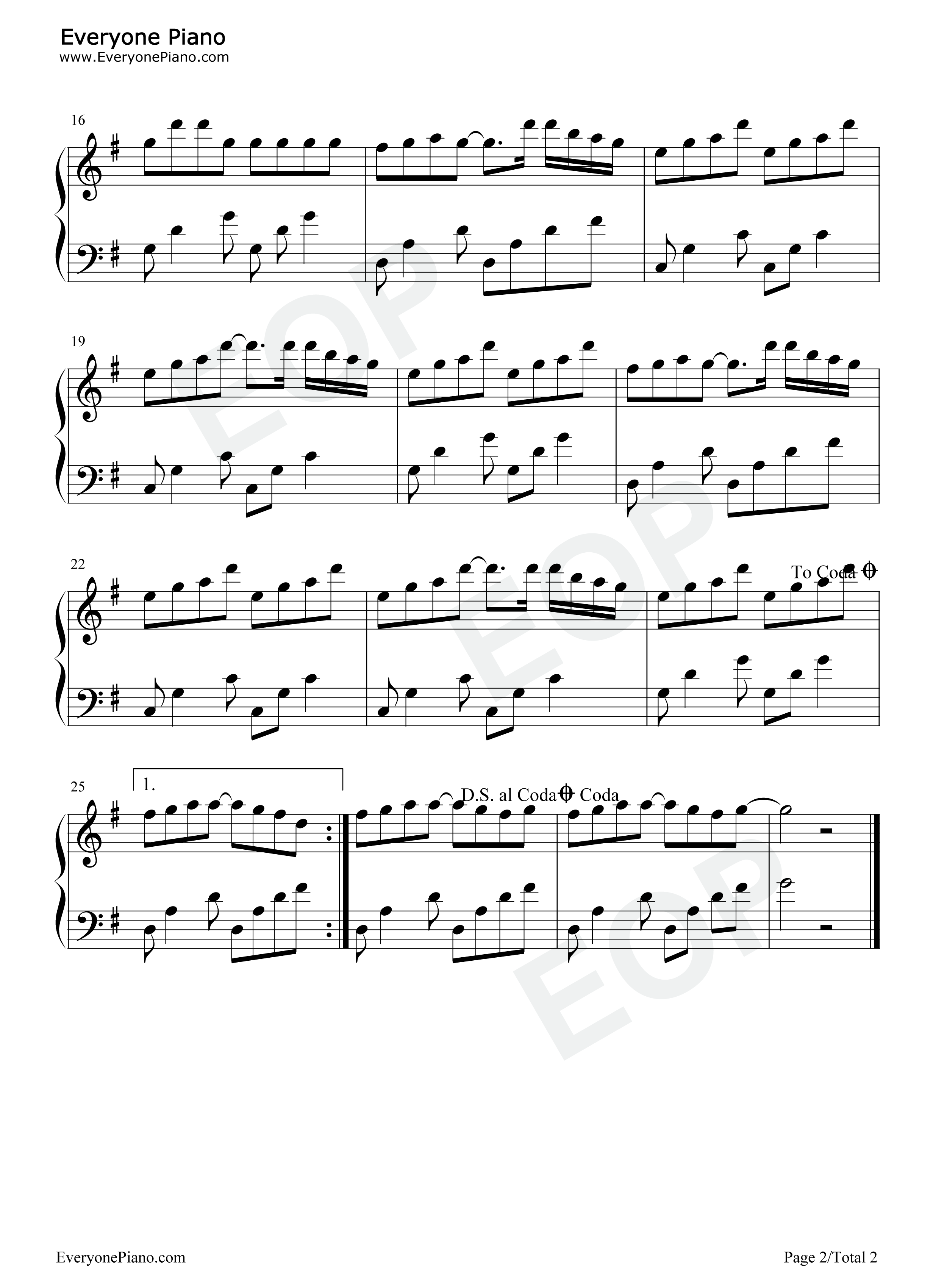 慢热钢琴谱_满舒克