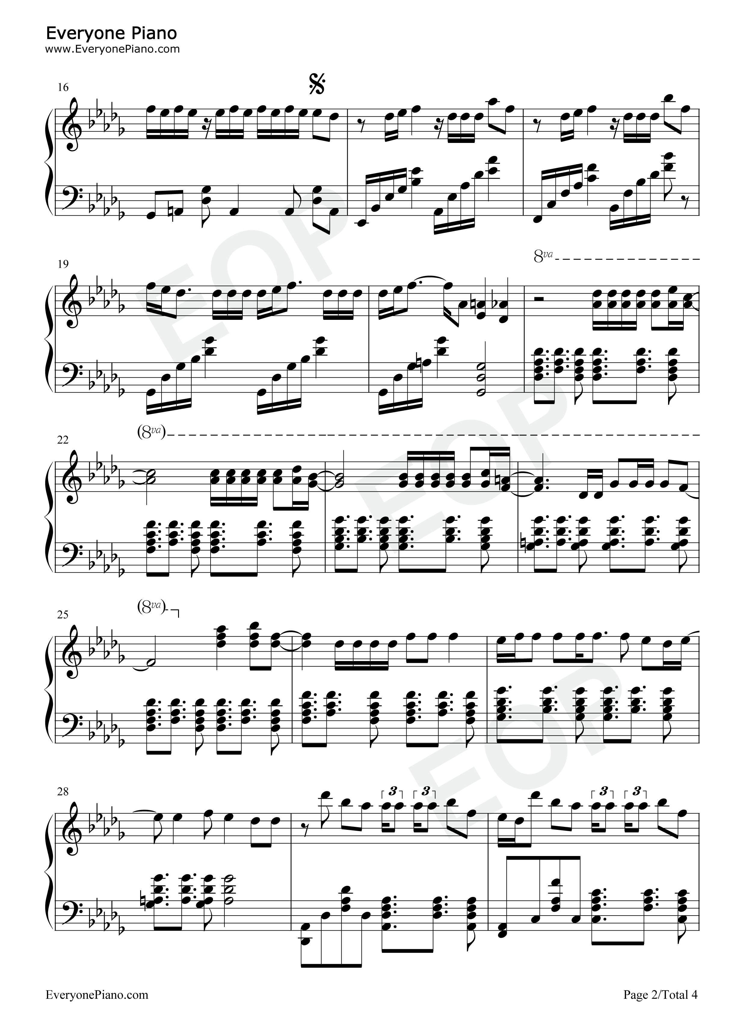 00_00钢琴谱_防弹少年团