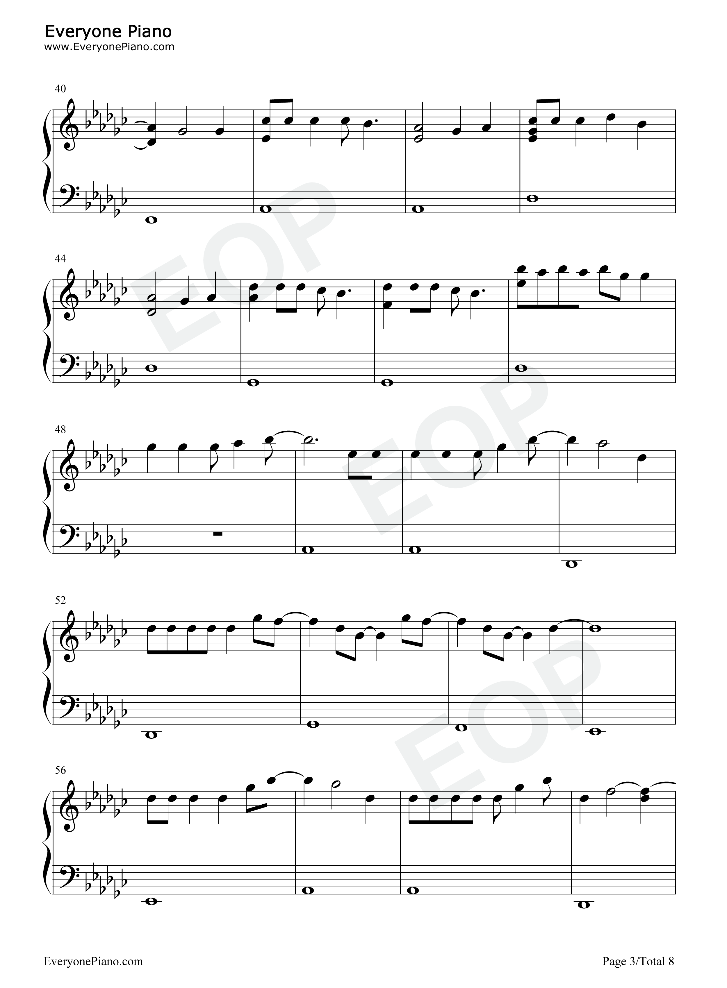 Gone钢琴谱_Rosé_Blackpink