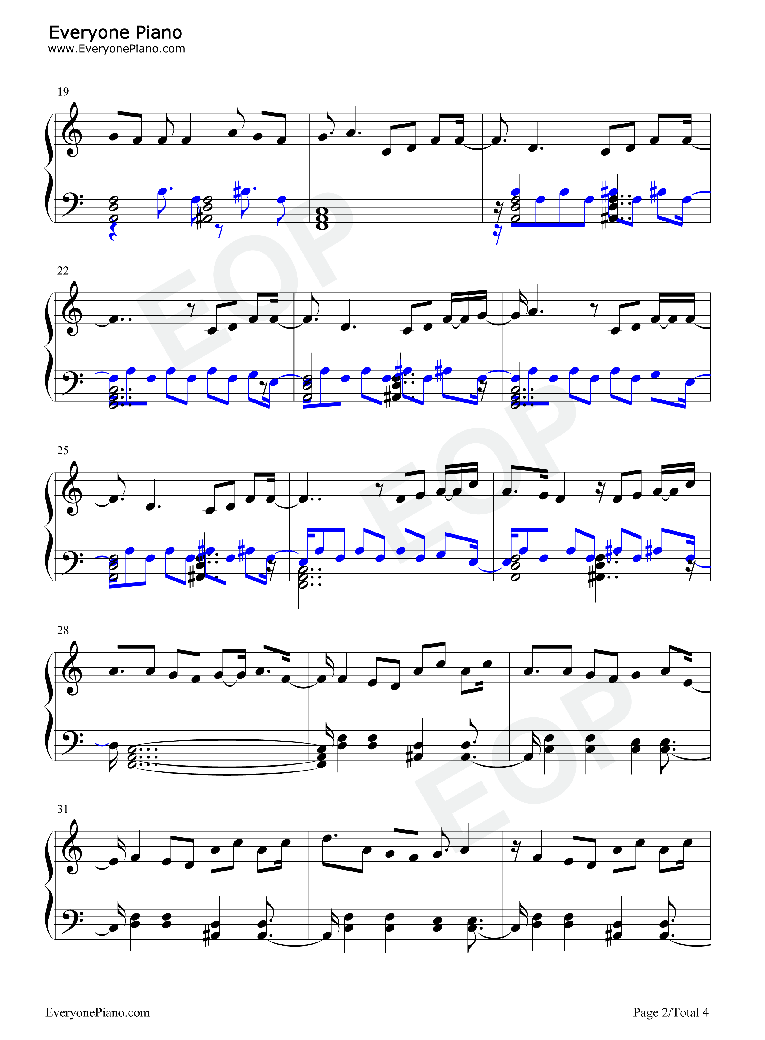 Walk_Thru_Fire钢琴谱_Vicetone_Meron_Ryan