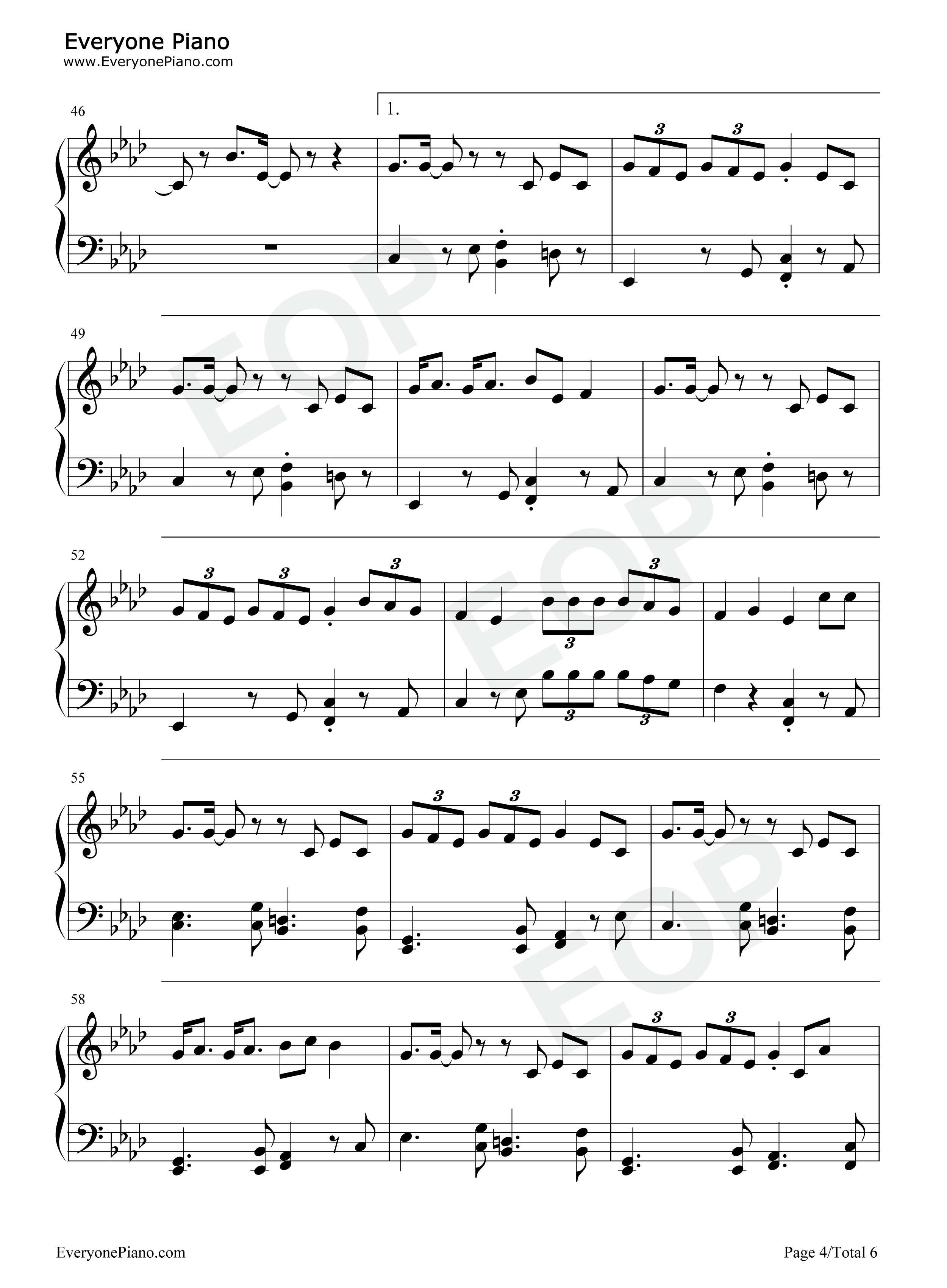 Fancy钢琴谱_Twice