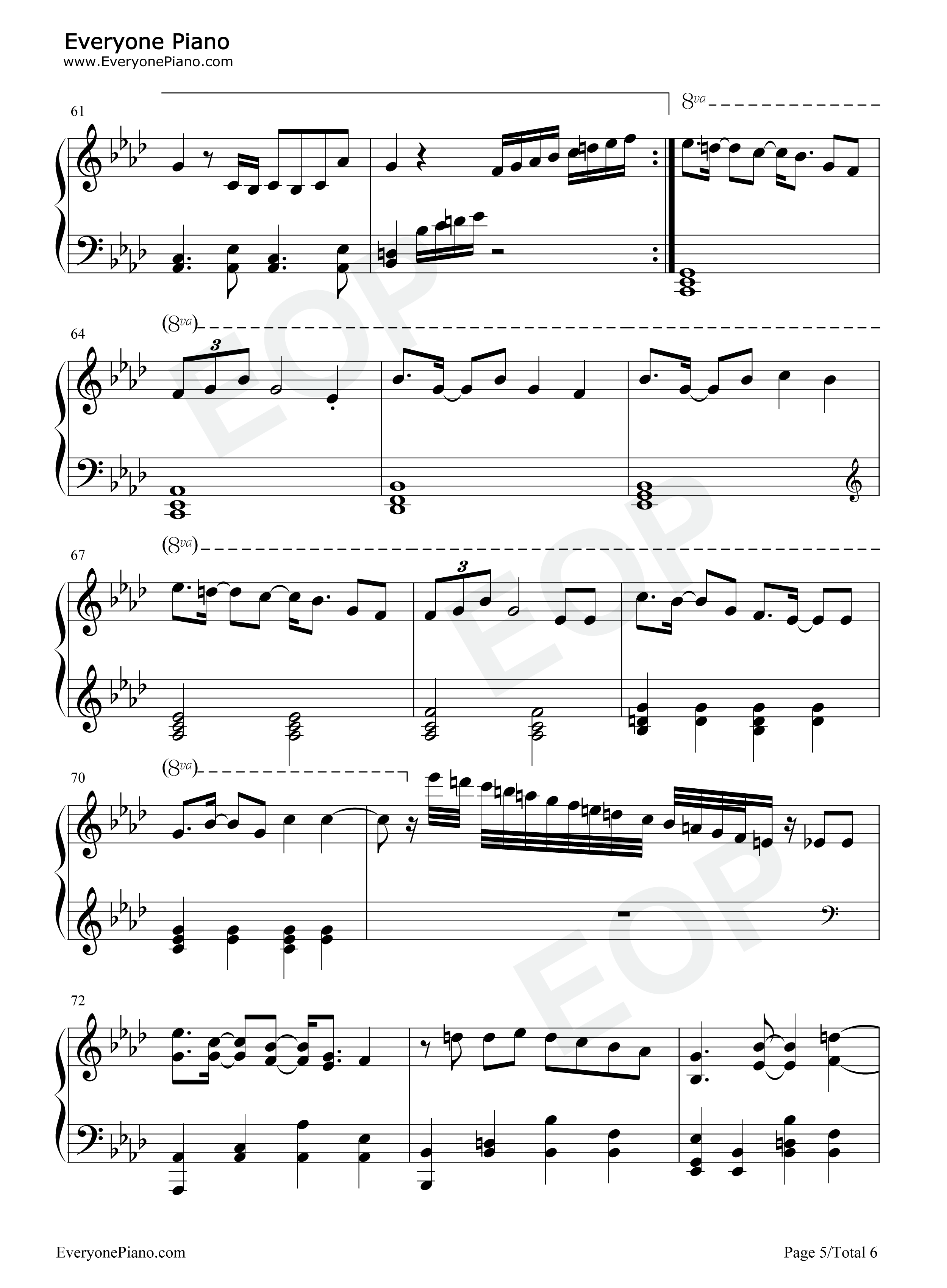 Fancy钢琴谱_Twice