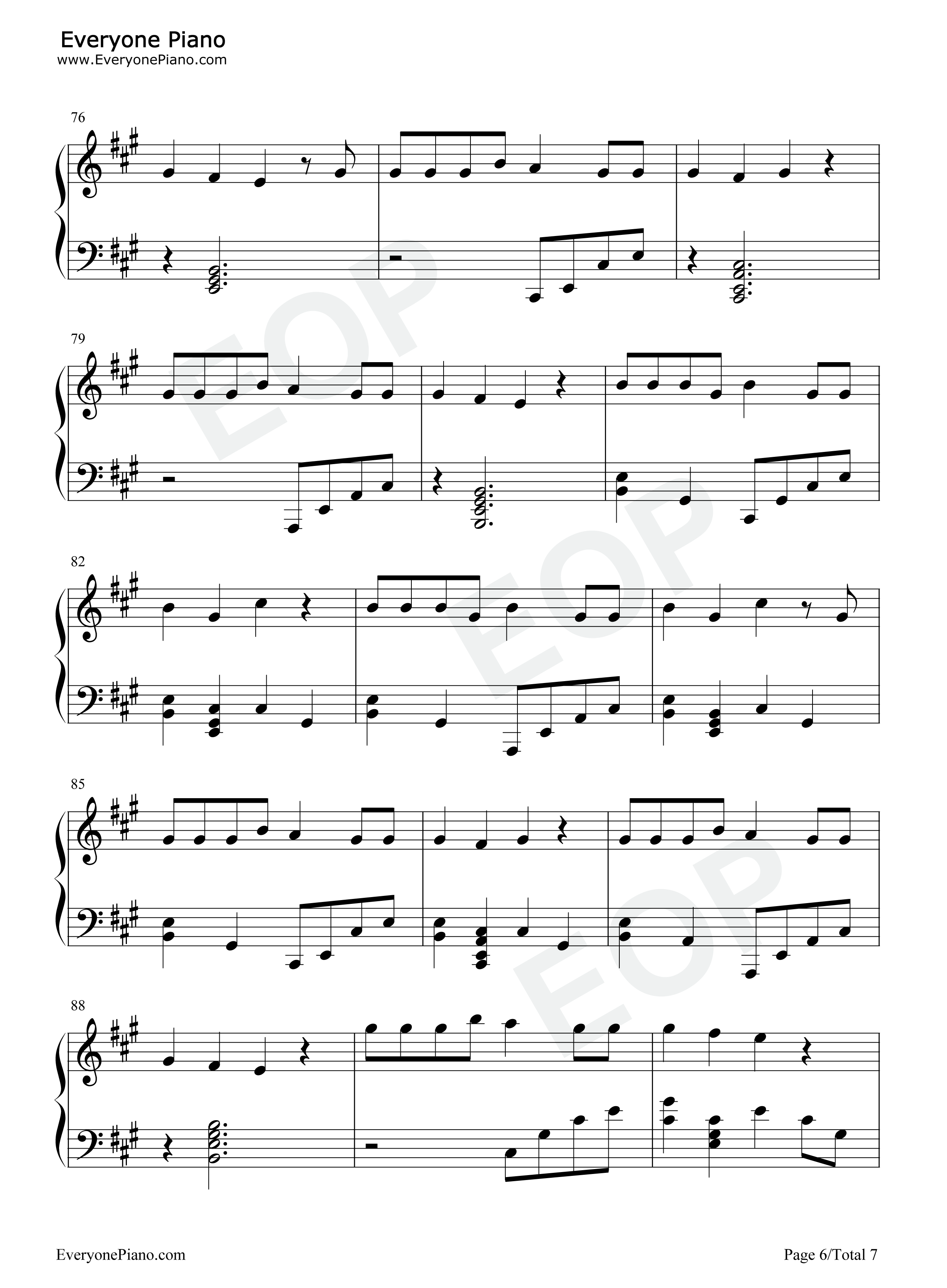 Like_This钢琴谱_2KBABY_Marshmello