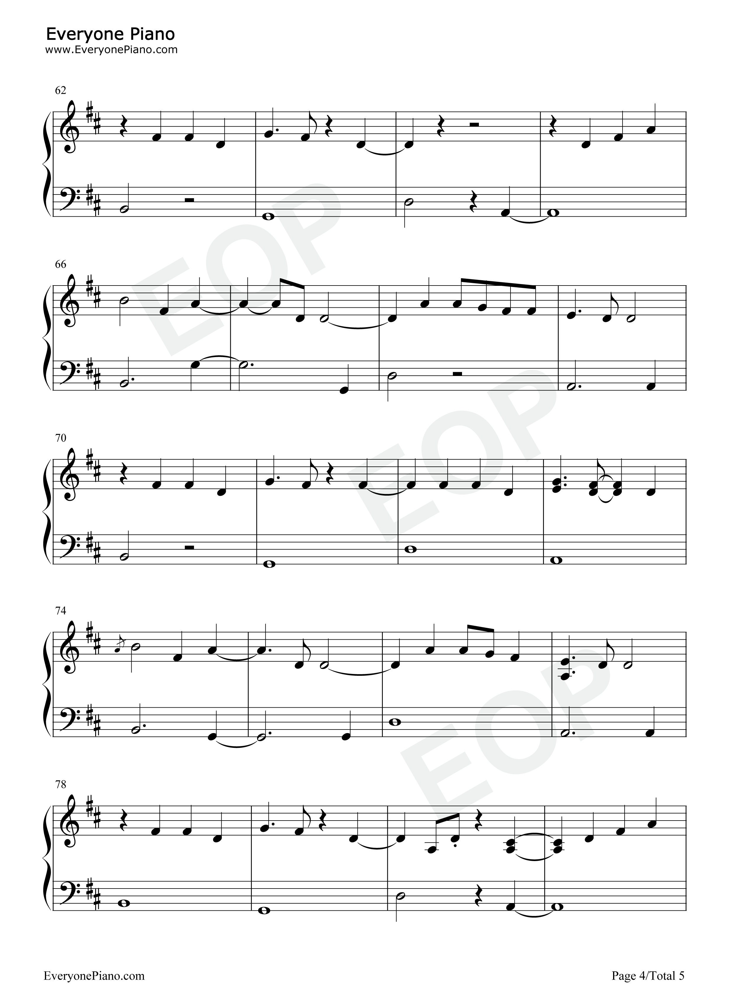 Ghost钢琴谱_Justin_Bieber