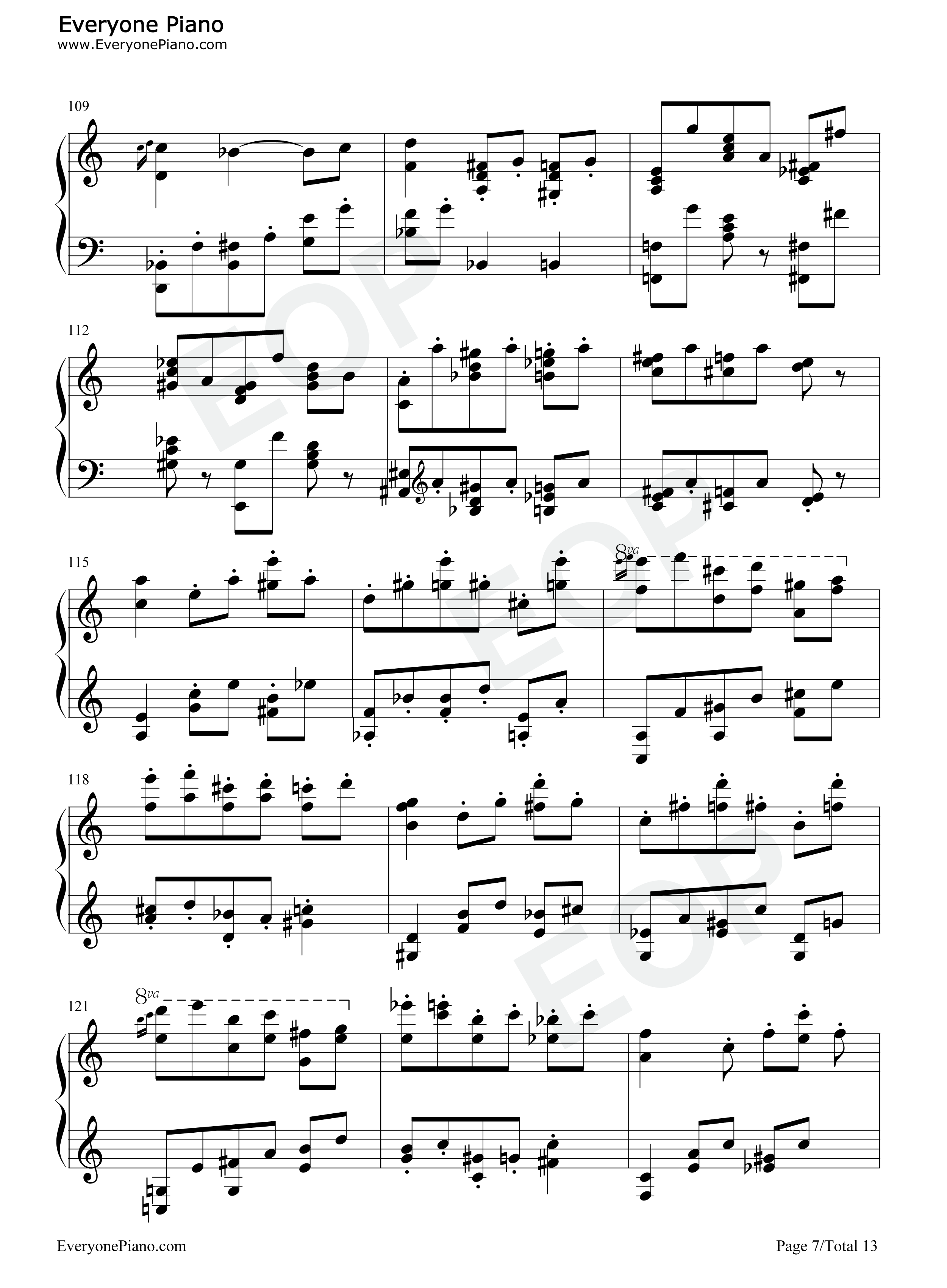 爱的忧伤钢琴谱_克莱斯勒