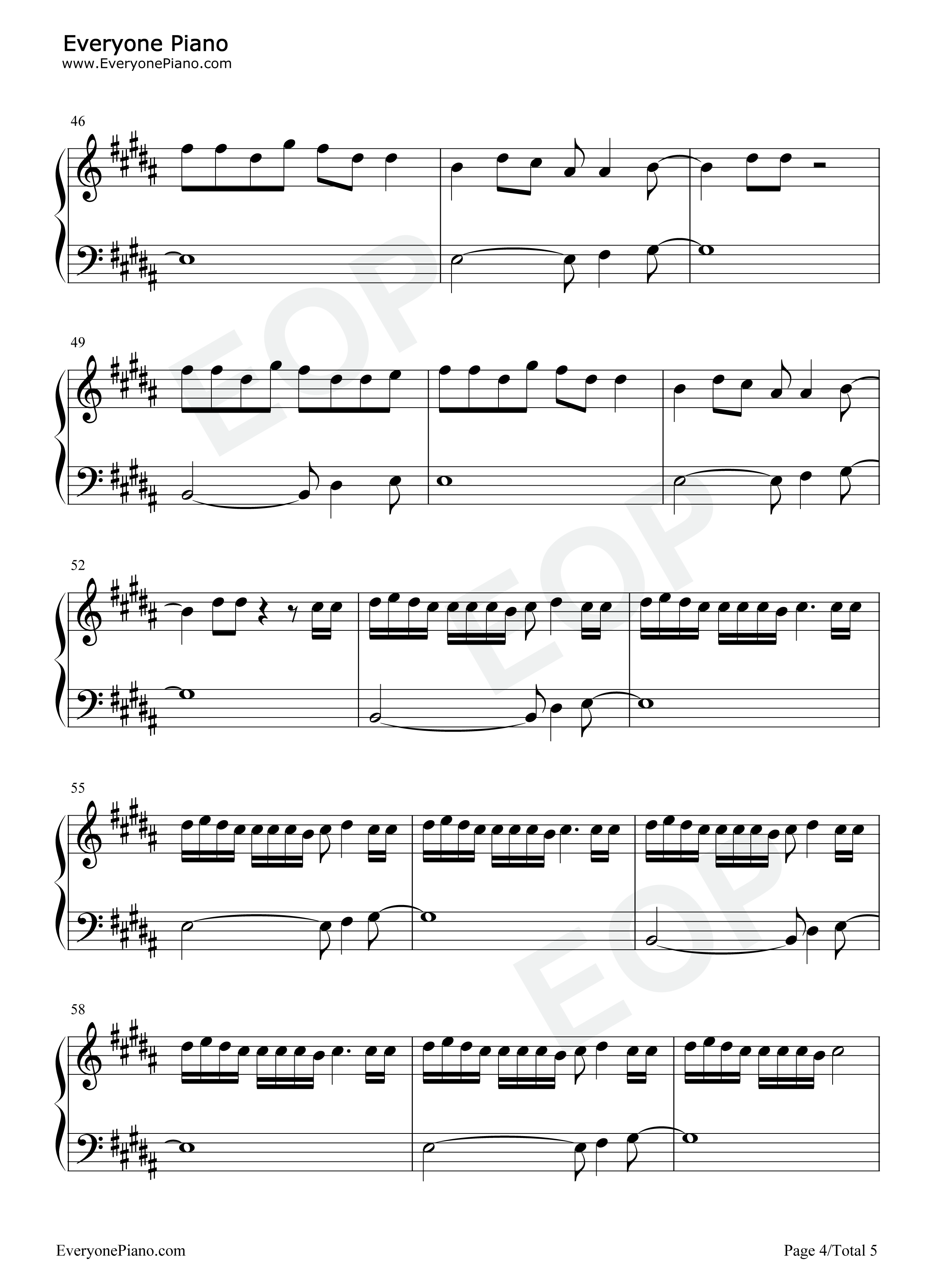 As_I_Am钢琴谱_Justin_Bieber_Khalid