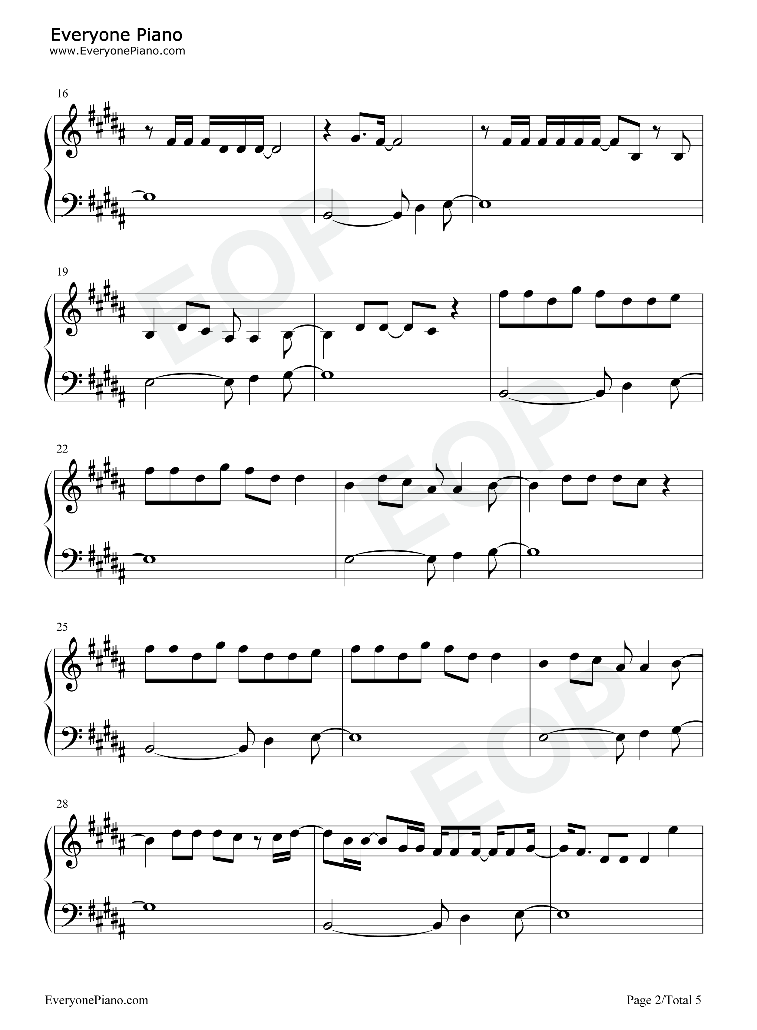 As_I_Am钢琴谱_Justin_Bieber_Khalid