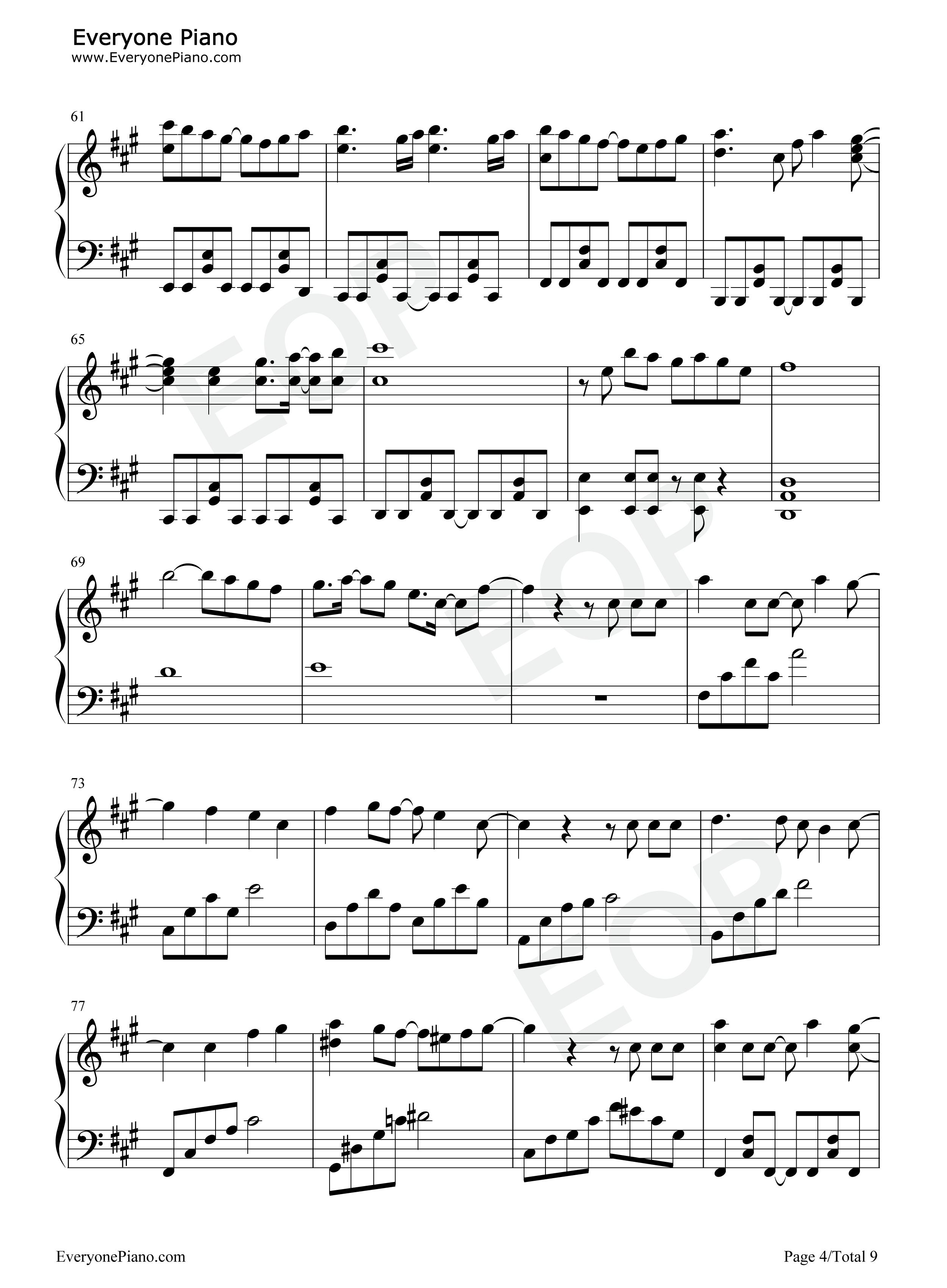 僕らの戦場钢琴谱_Walküre