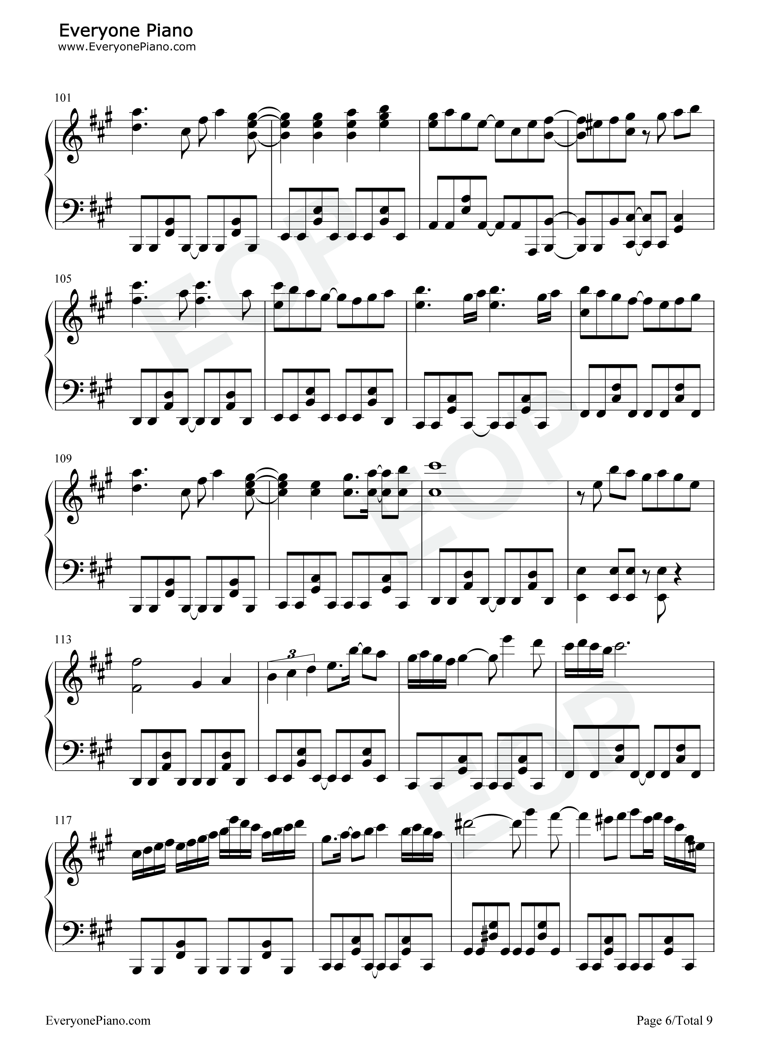 僕らの戦場钢琴谱_Walküre