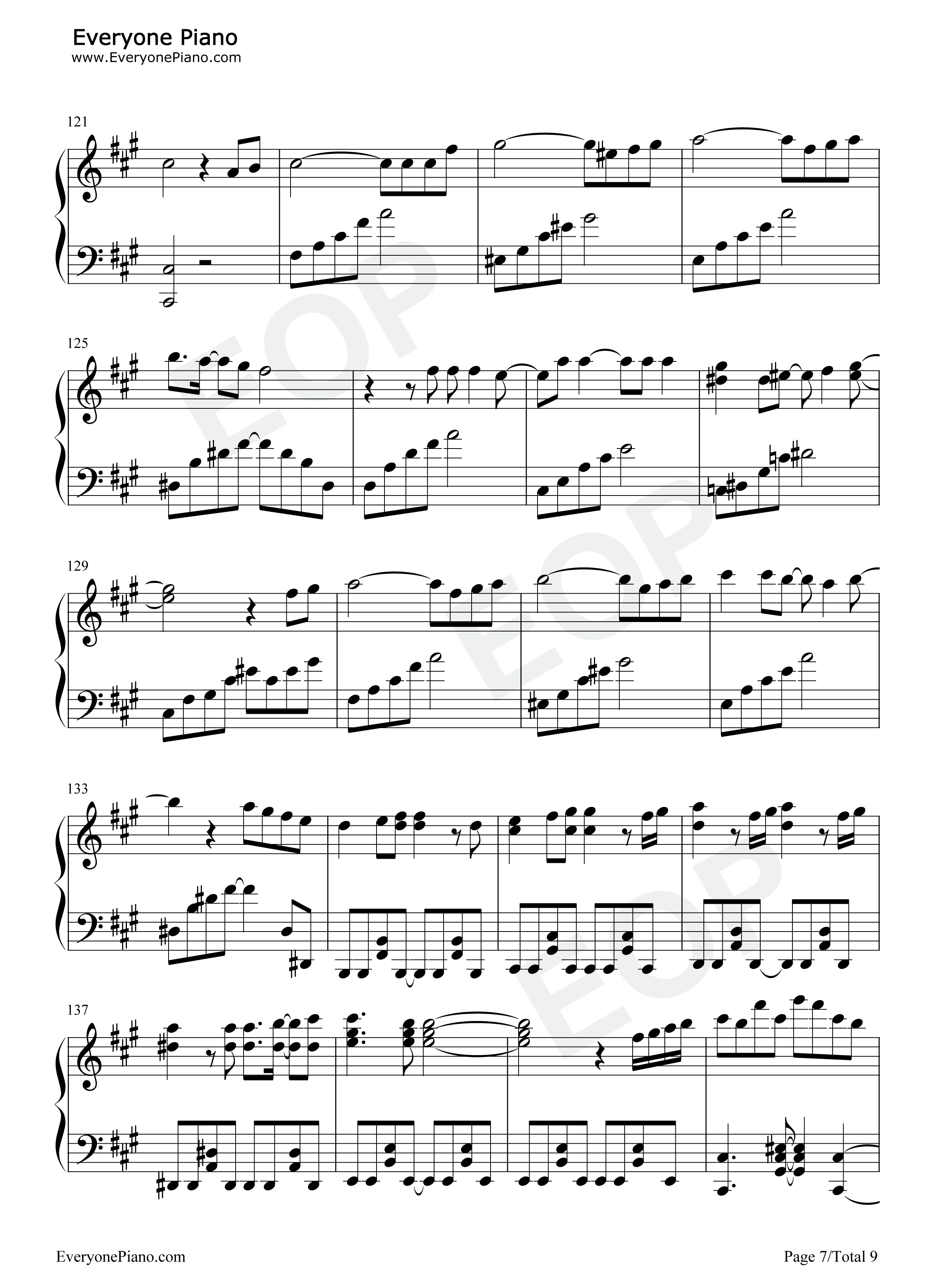 僕らの戦場钢琴谱_Walküre