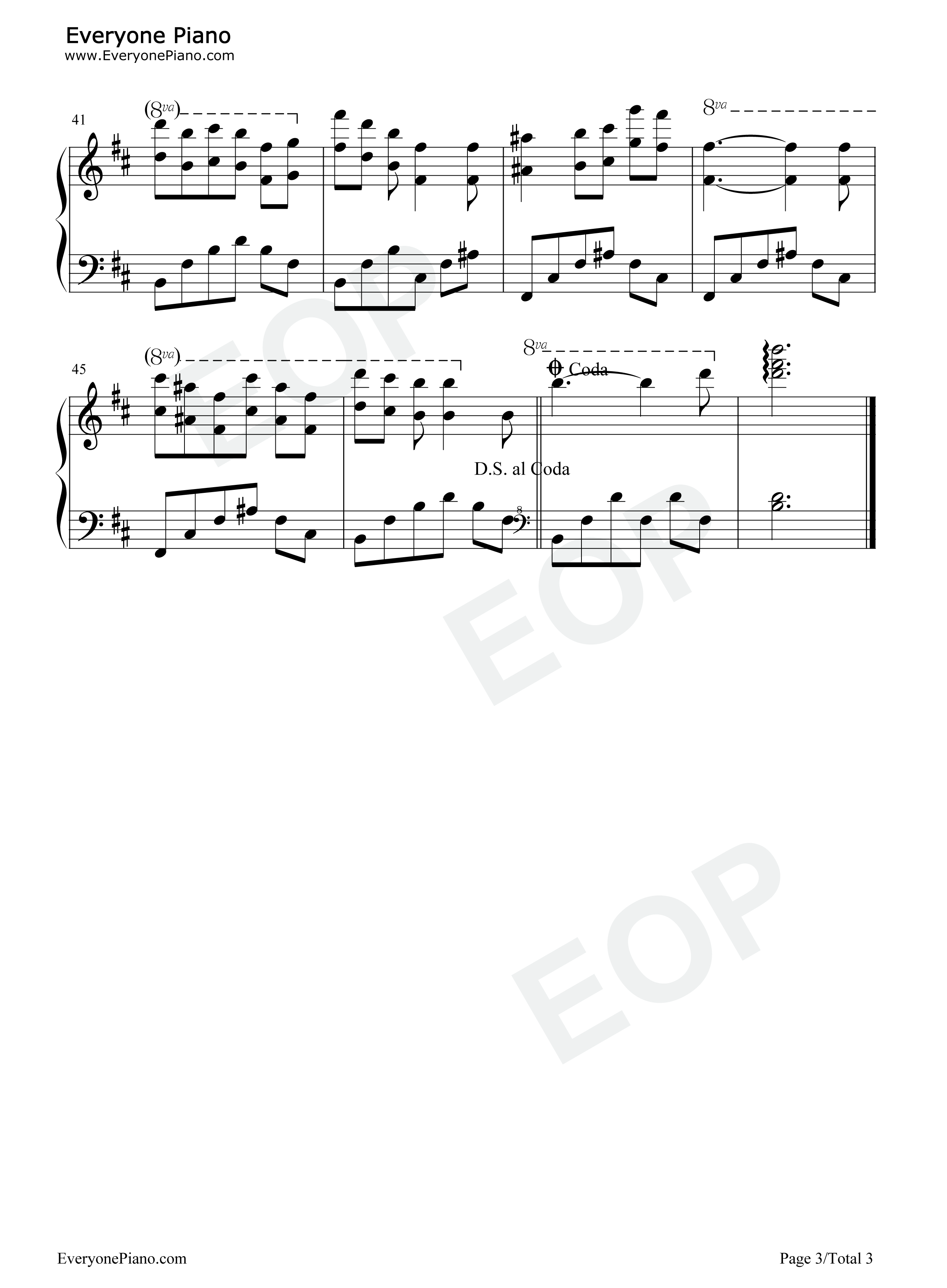 秘密的庭院钢琴谱_理查德·克莱德曼