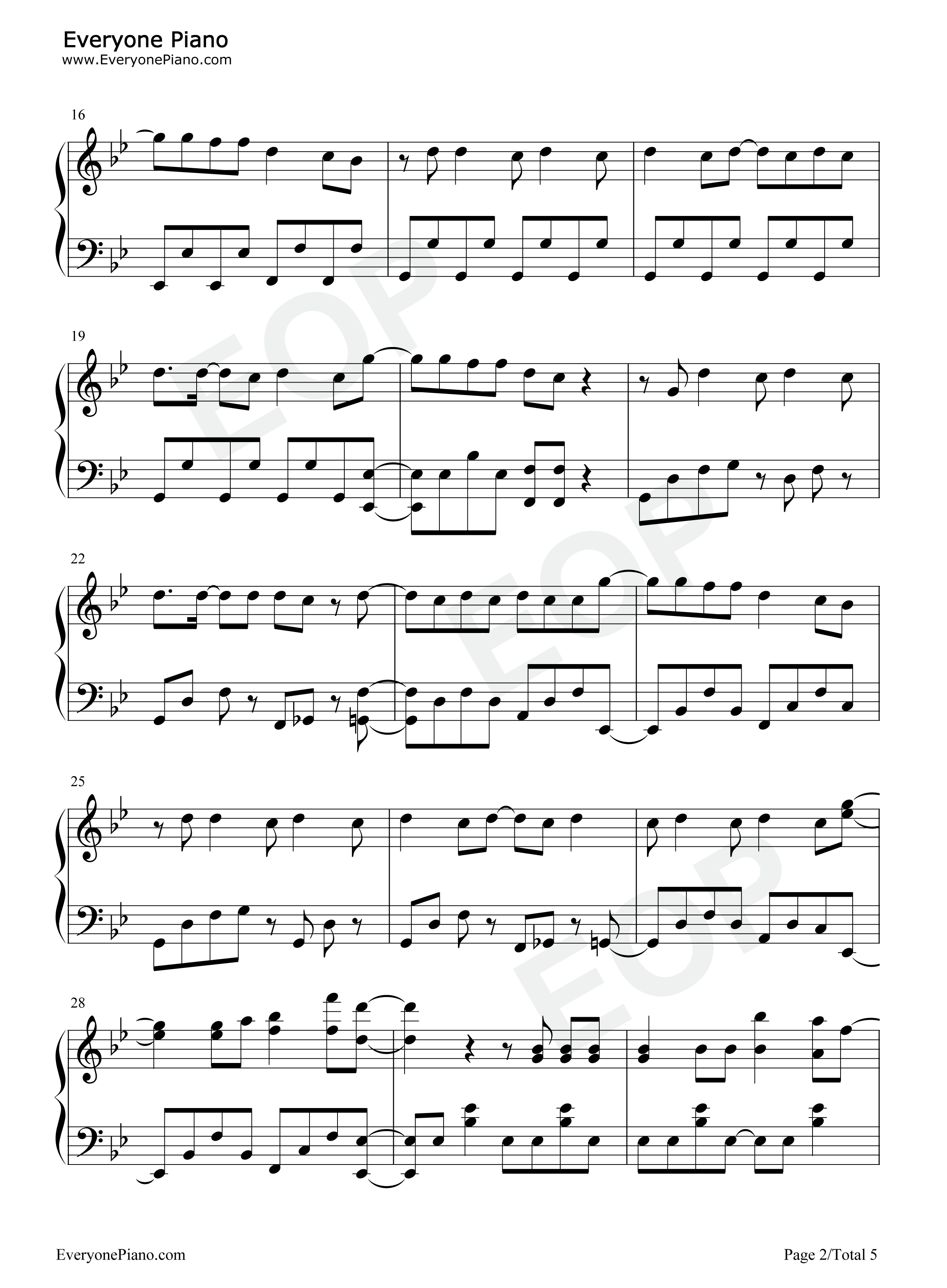 廻廻奇譚钢琴谱_Eve