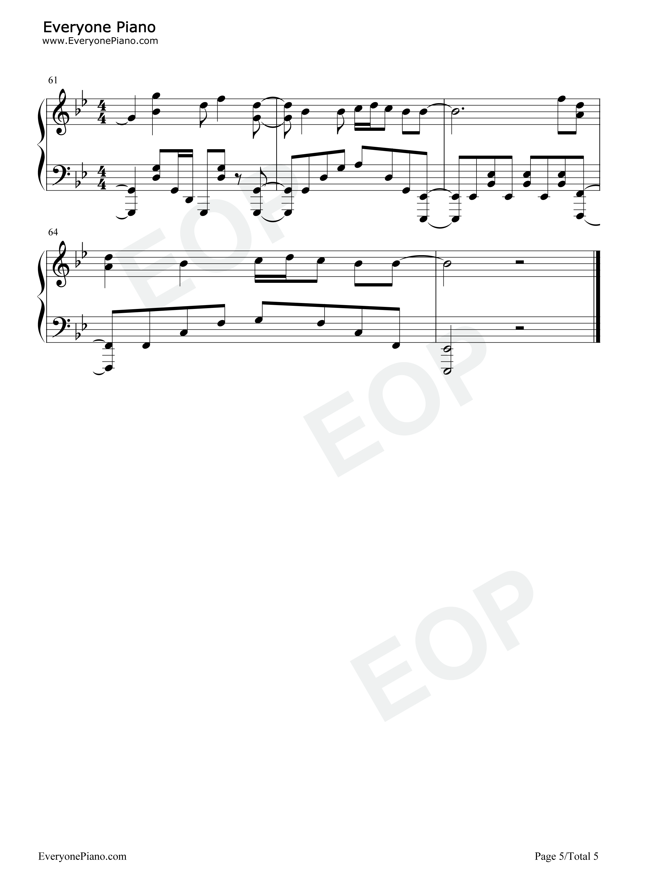 廻廻奇譚钢琴谱_Eve