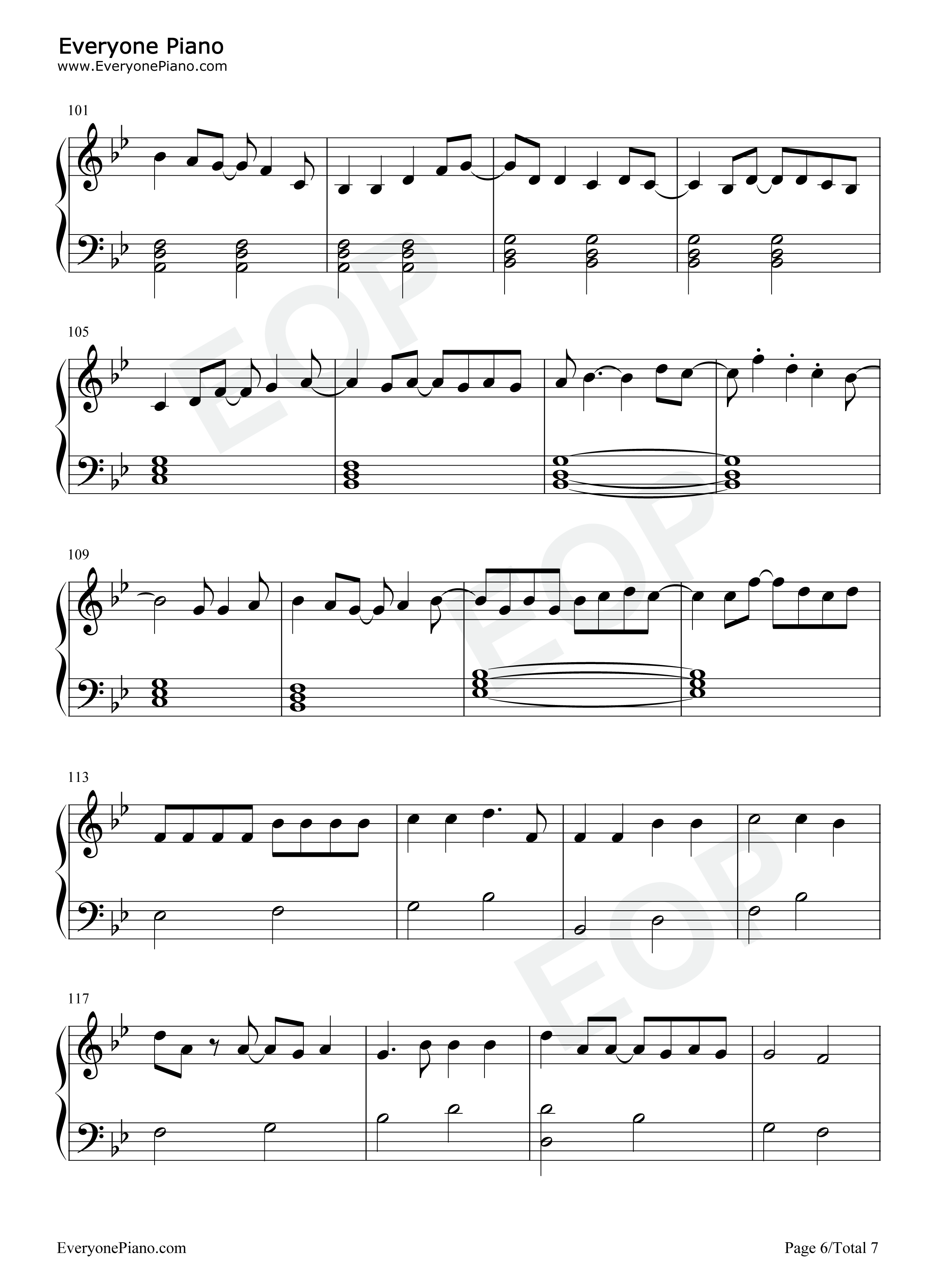 Film_Out钢琴谱_防弹少年团