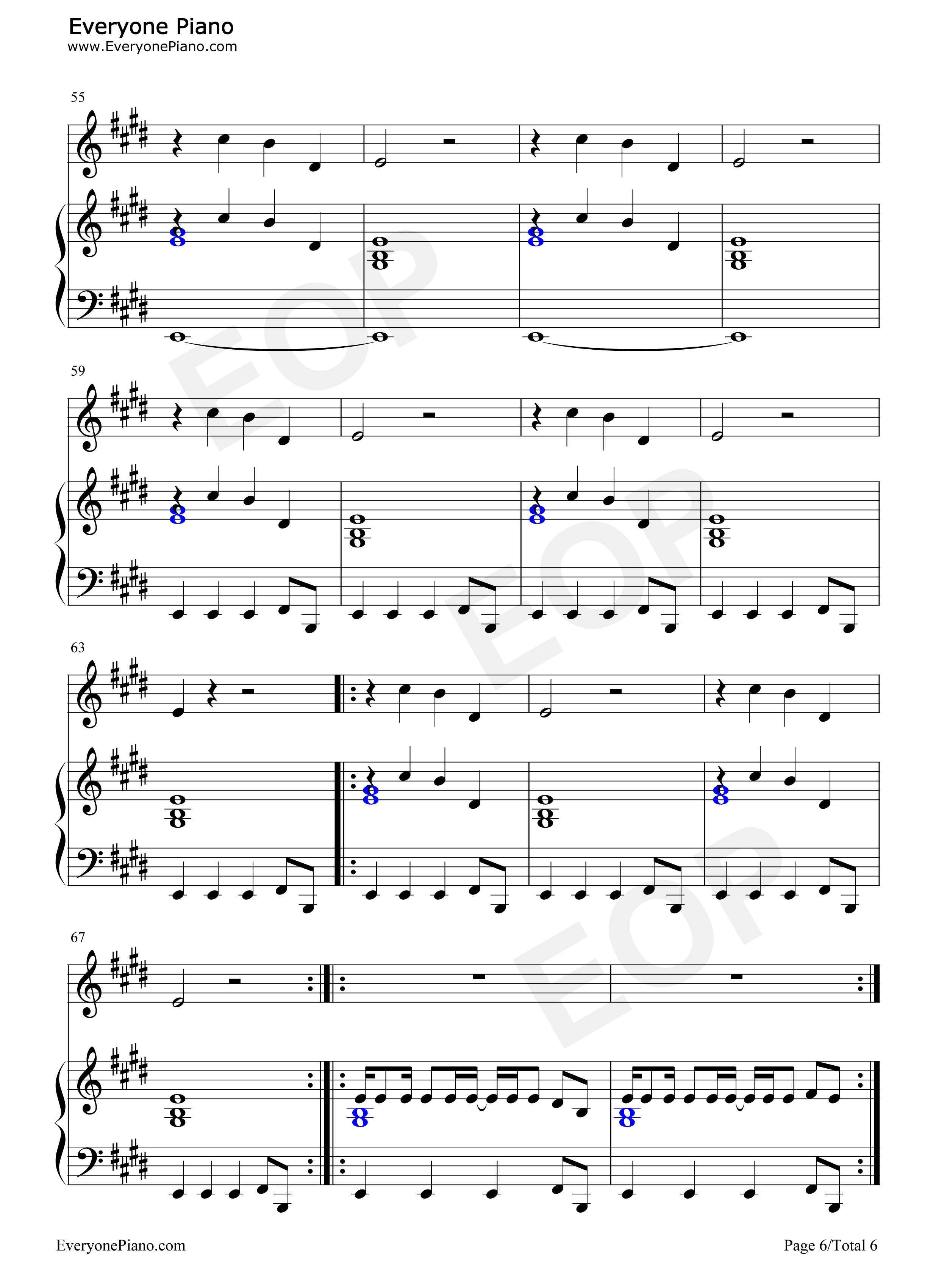 Heart_of_Glass钢琴谱_Miley_Cyrus_Blondie