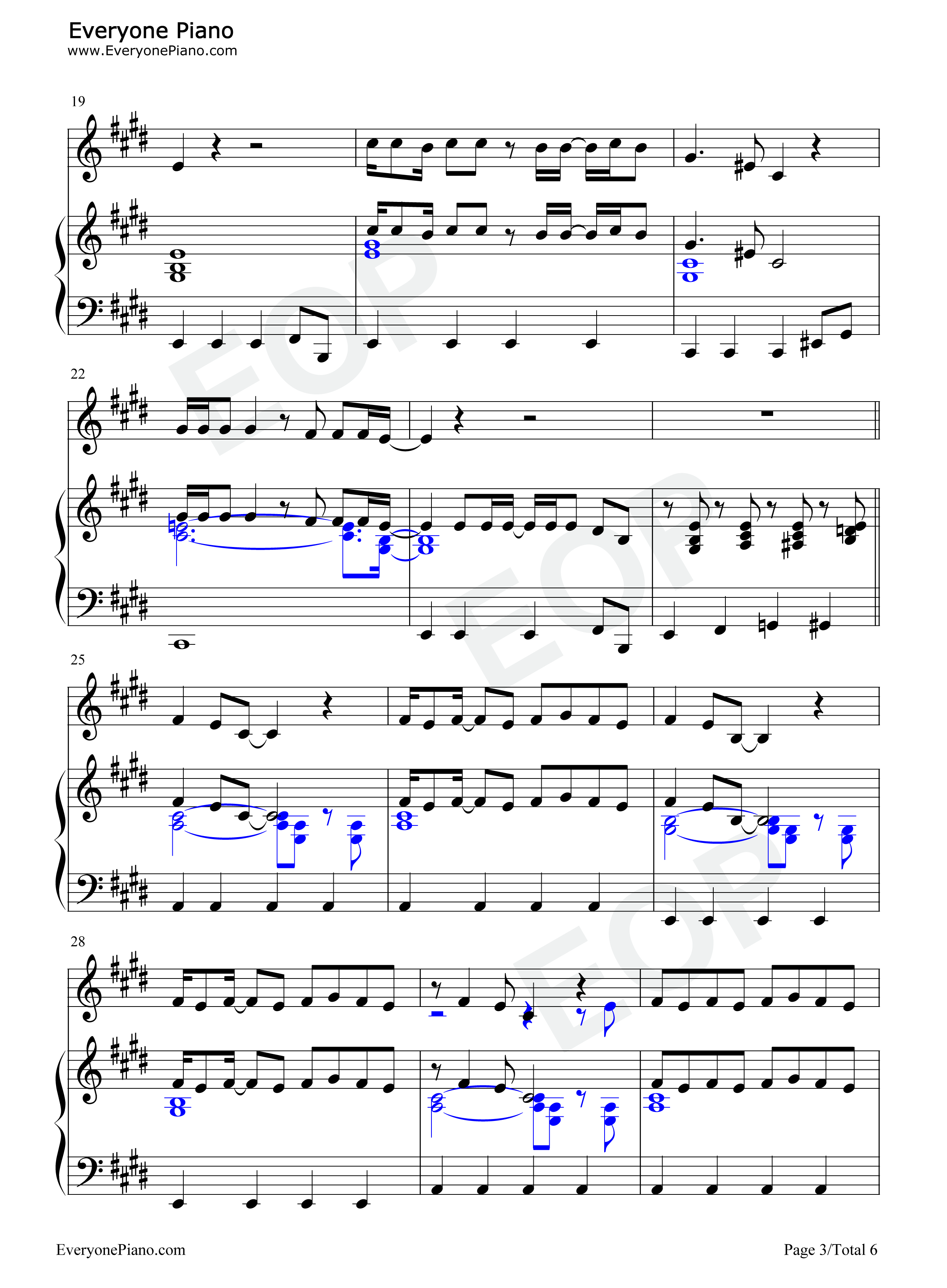 Heart_of_Glass钢琴谱_Miley_Cyrus_Blondie