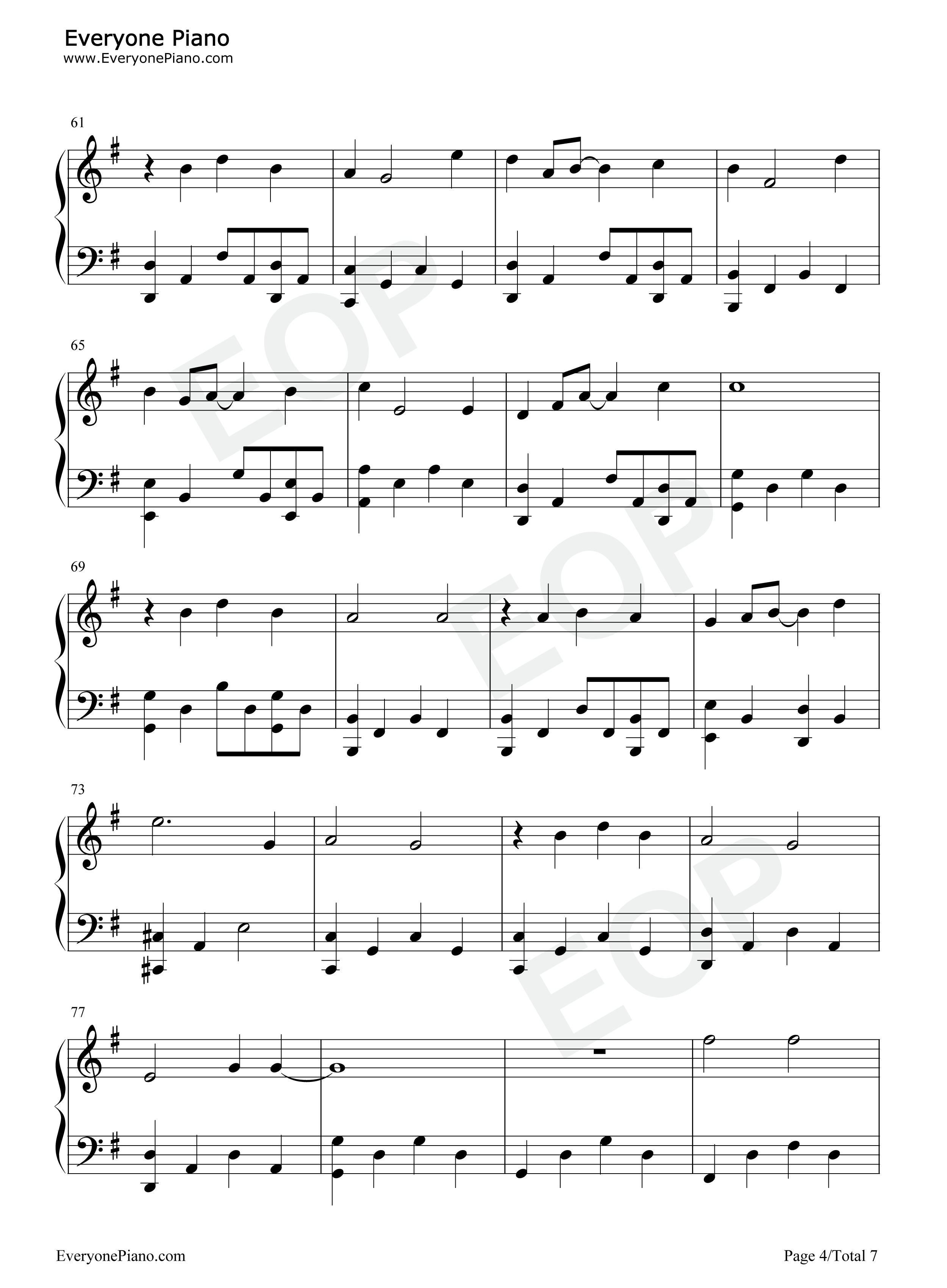 够钟钢琴谱_周柏豪