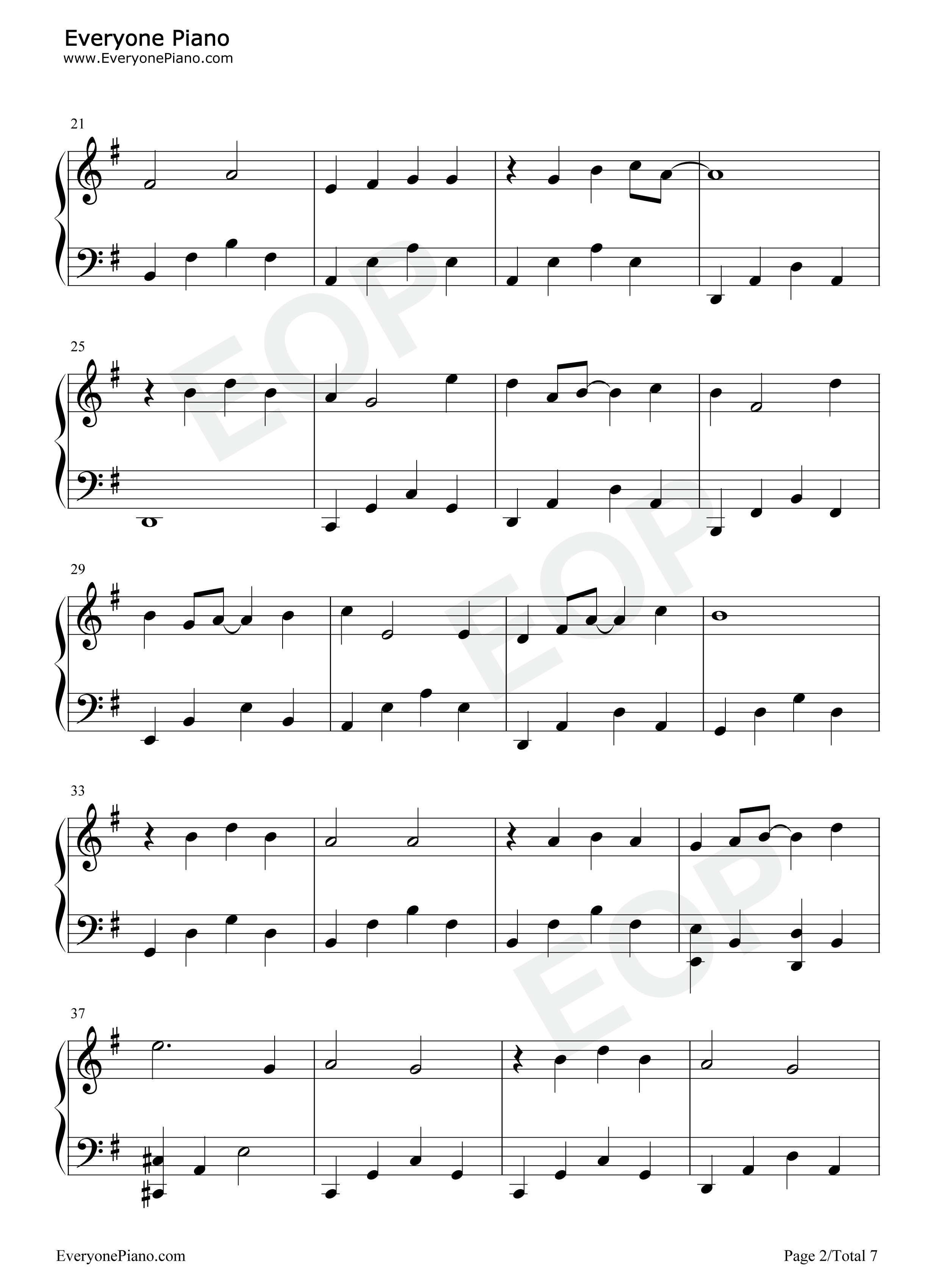 够钟钢琴谱_周柏豪