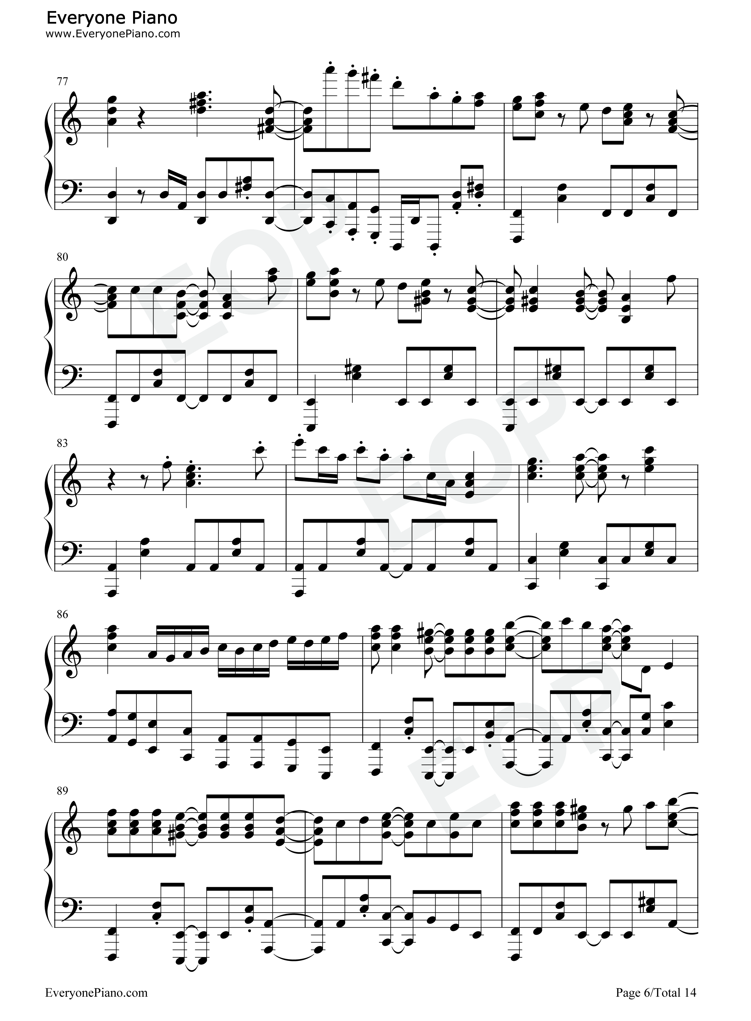 Easy_Love钢琴谱_上坂堇