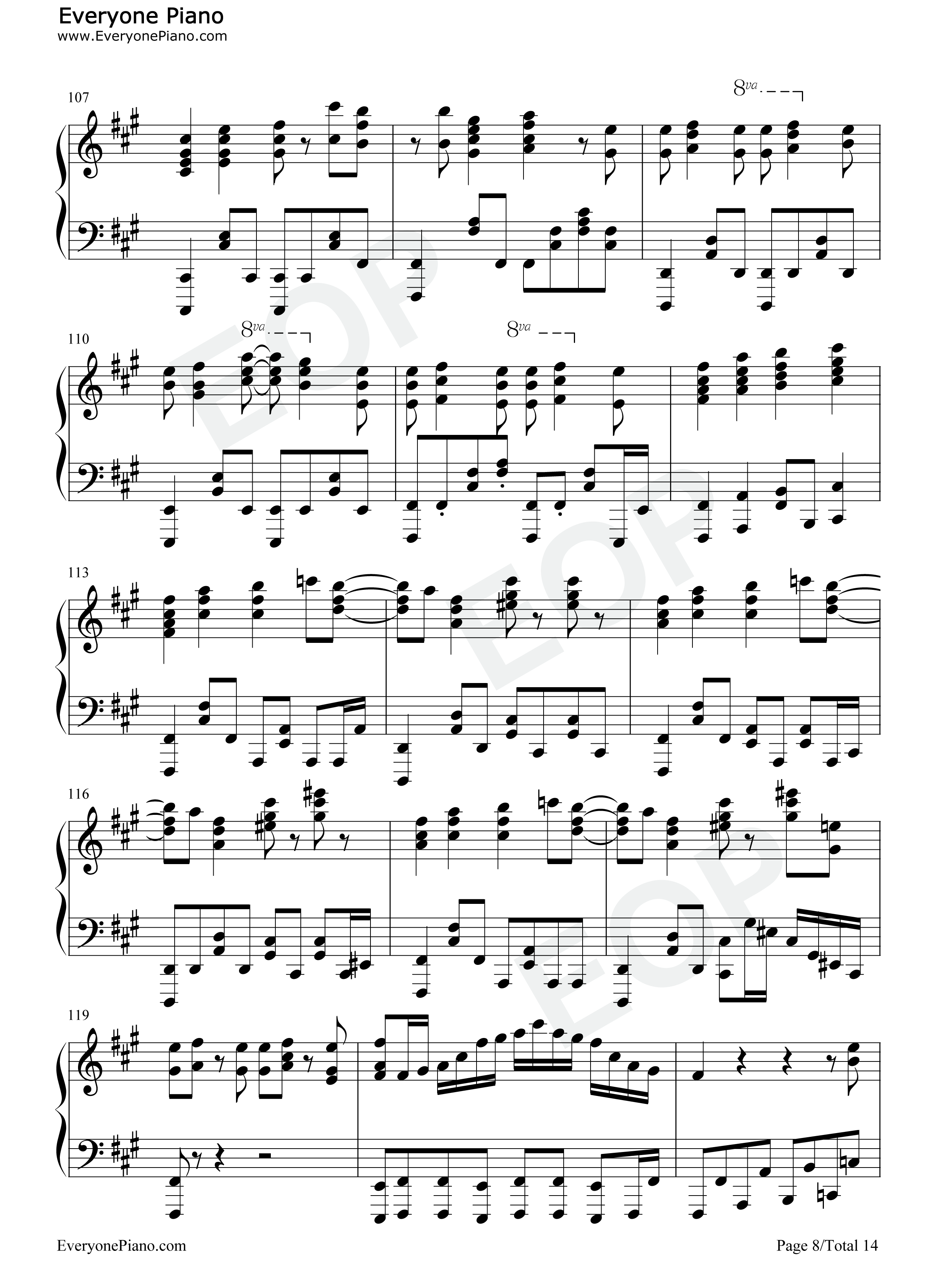 Easy_Love钢琴谱_上坂堇