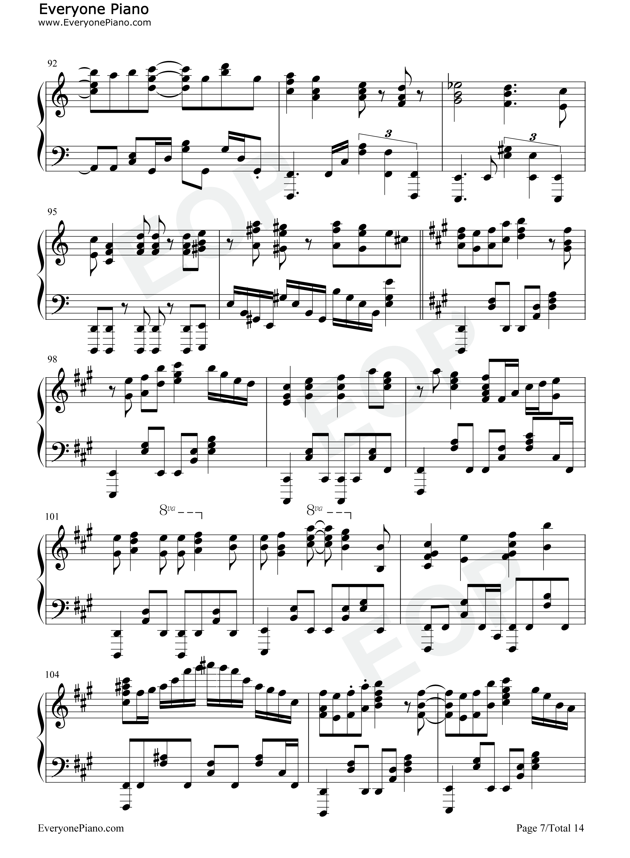 Easy_Love钢琴谱_上坂堇