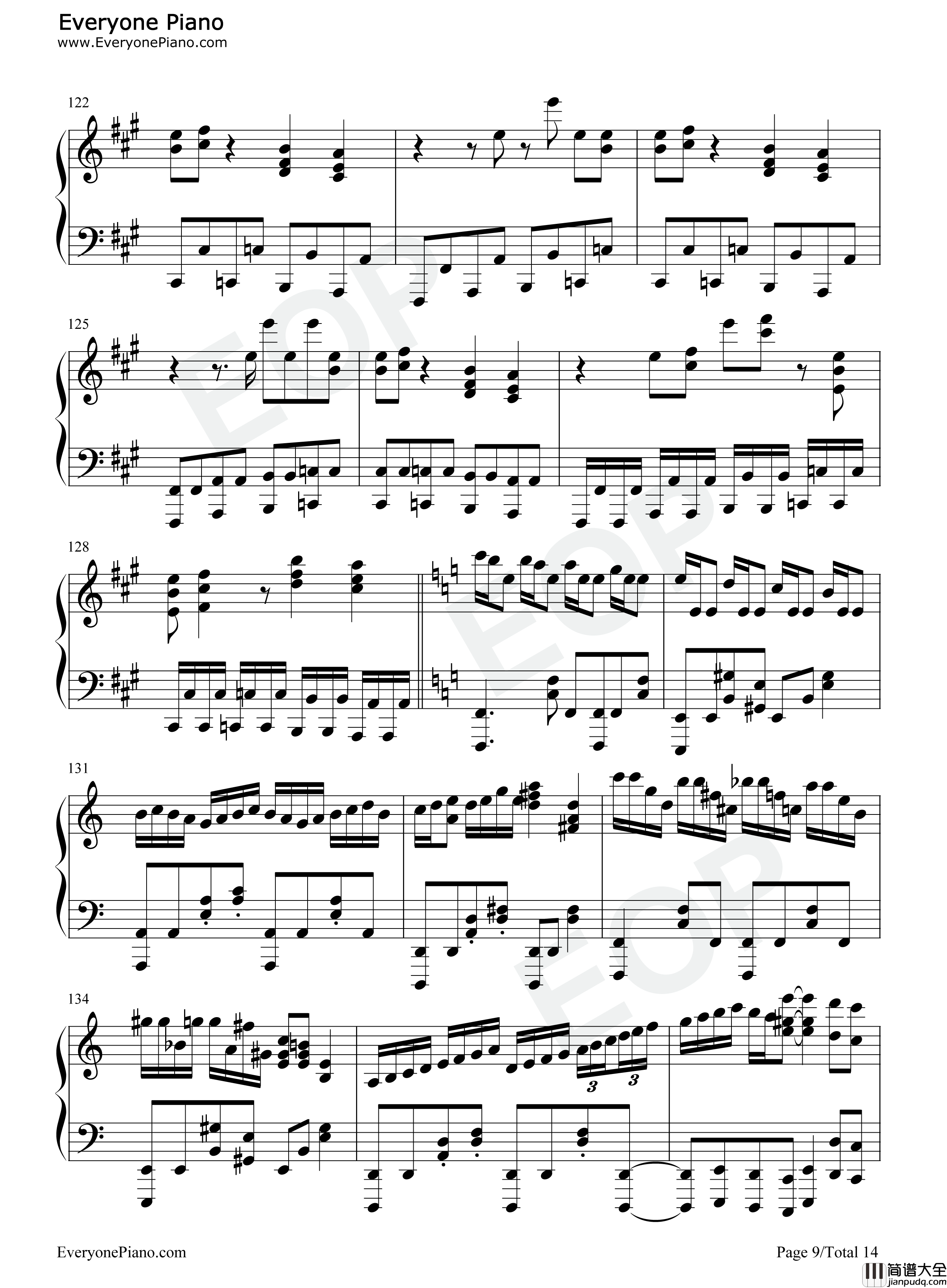 Easy_Love钢琴谱_上坂堇