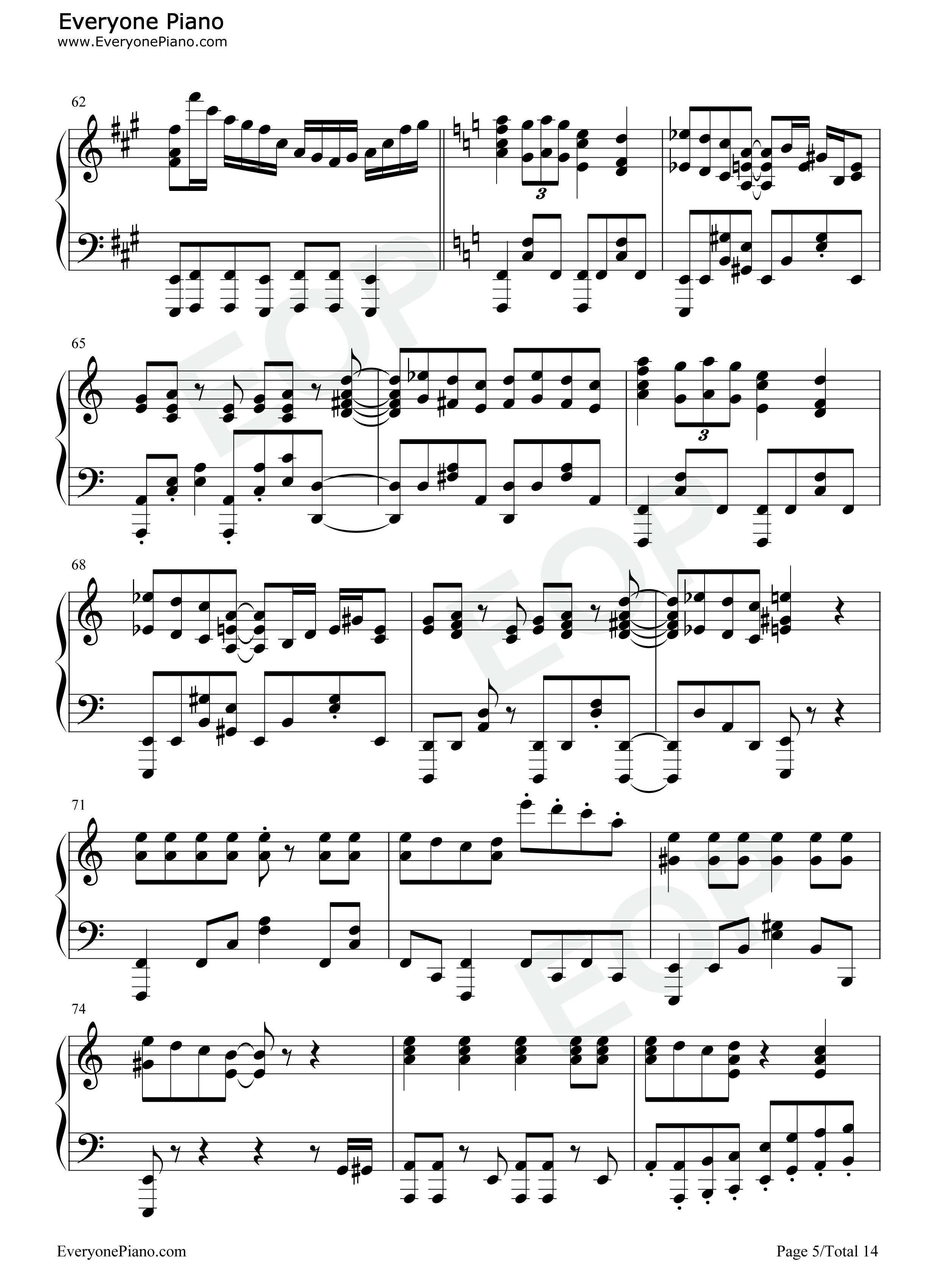 Easy_Love钢琴谱_上坂堇