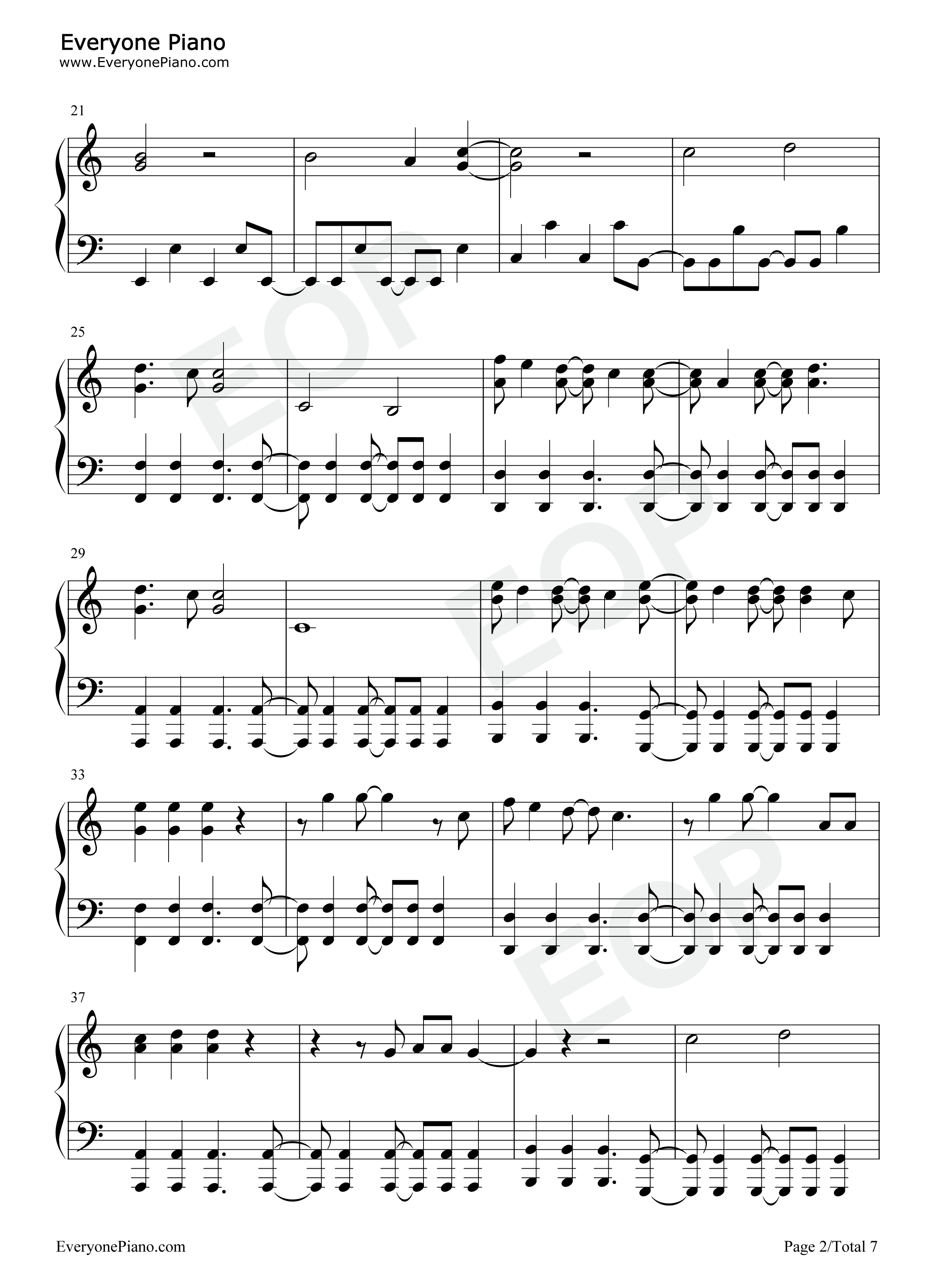 Shy_Away钢琴谱_Twenty_One_Pilots