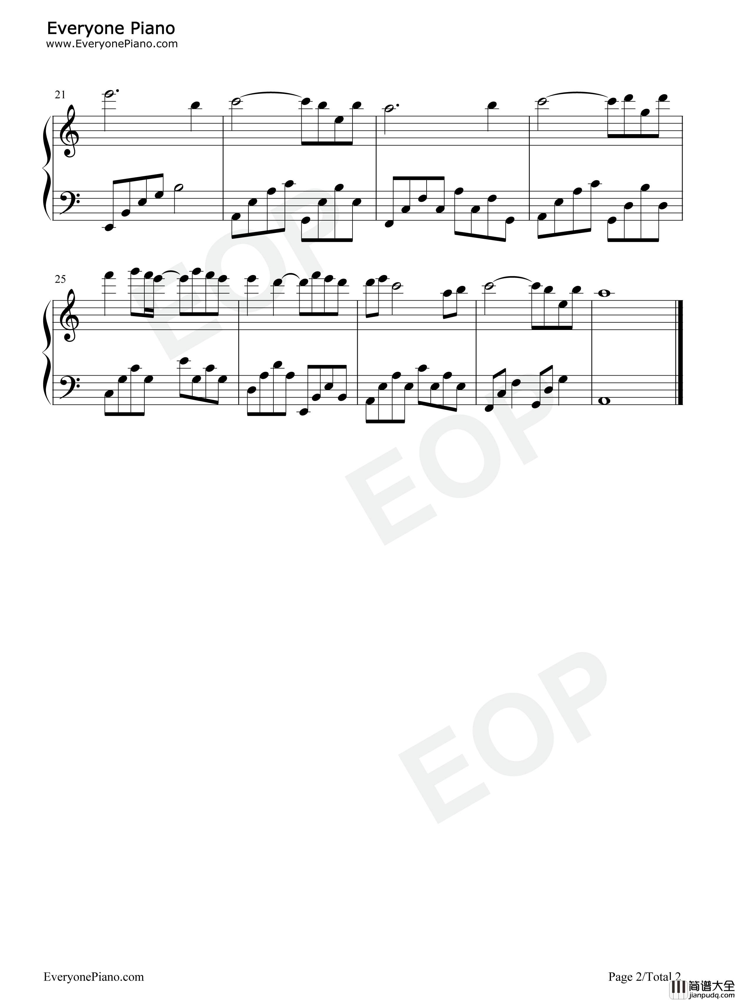 心墙钢琴谱_任嘉伦