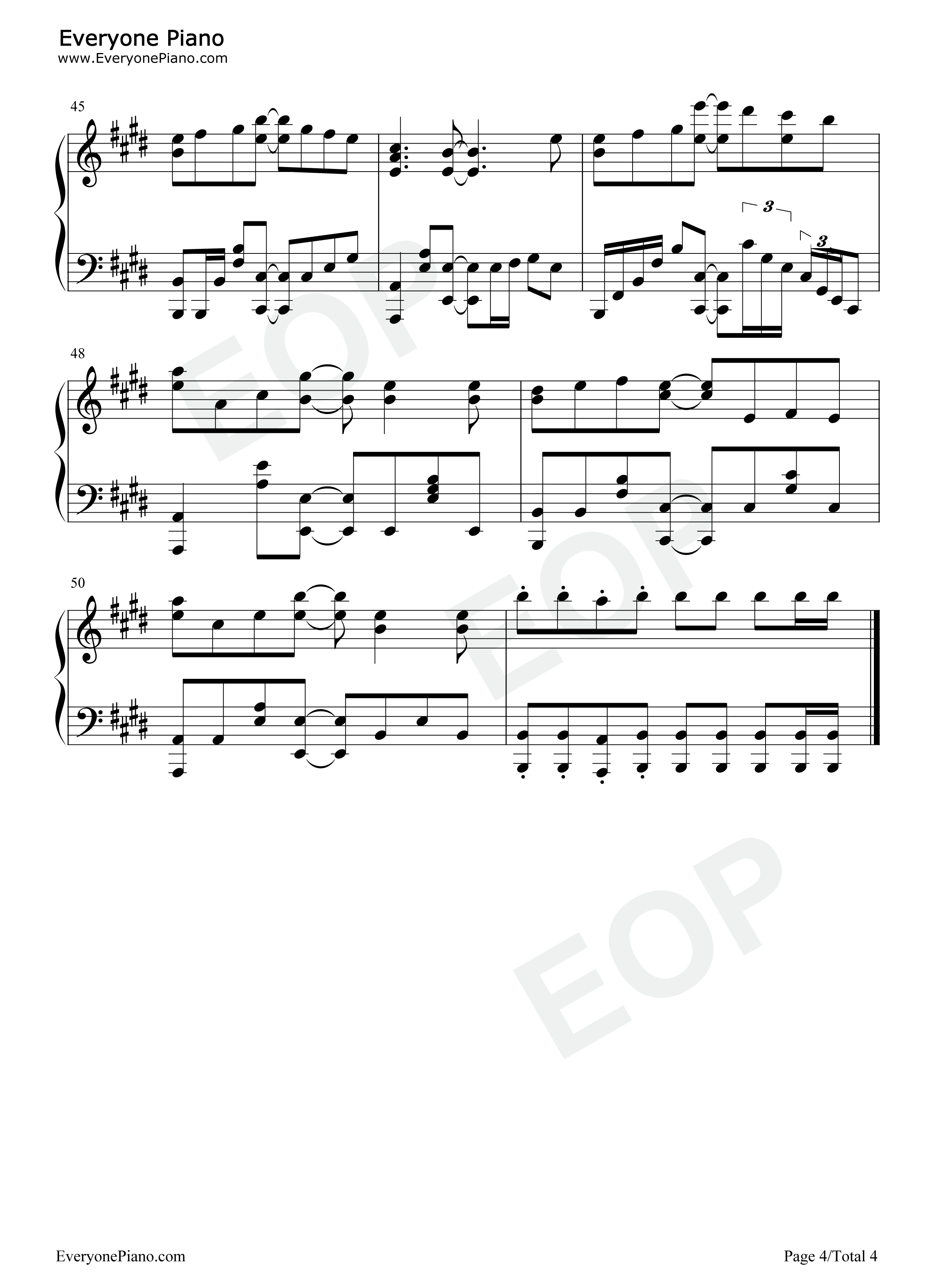 ストロボメモリー钢琴谱_内田真礼