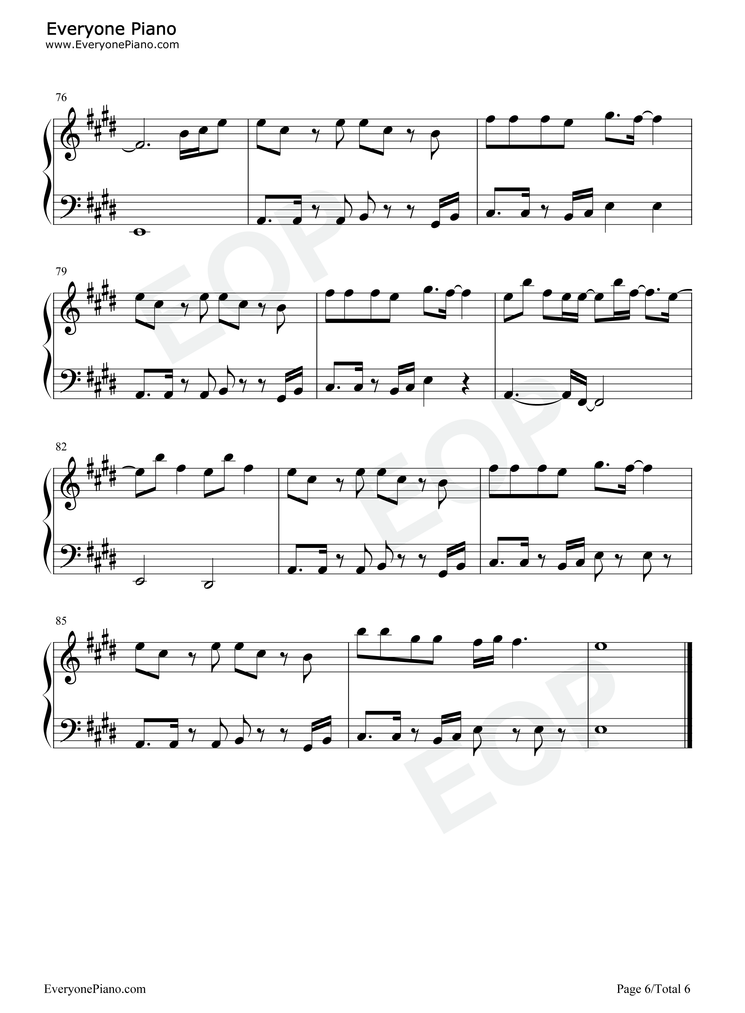 Higher钢琴谱_Clean_Bandit_Iann_Dior