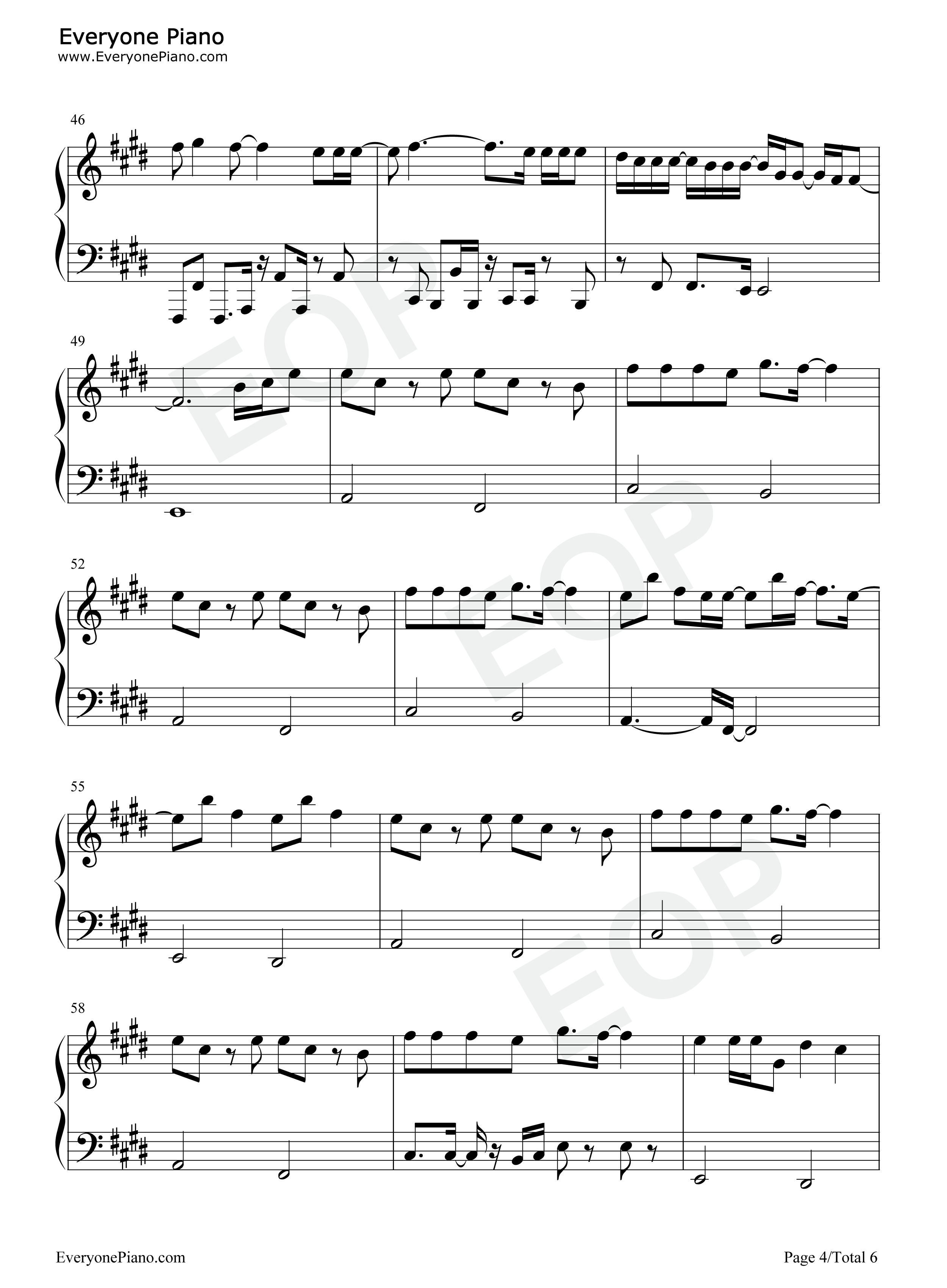 Higher钢琴谱_Clean_Bandit_Iann_Dior