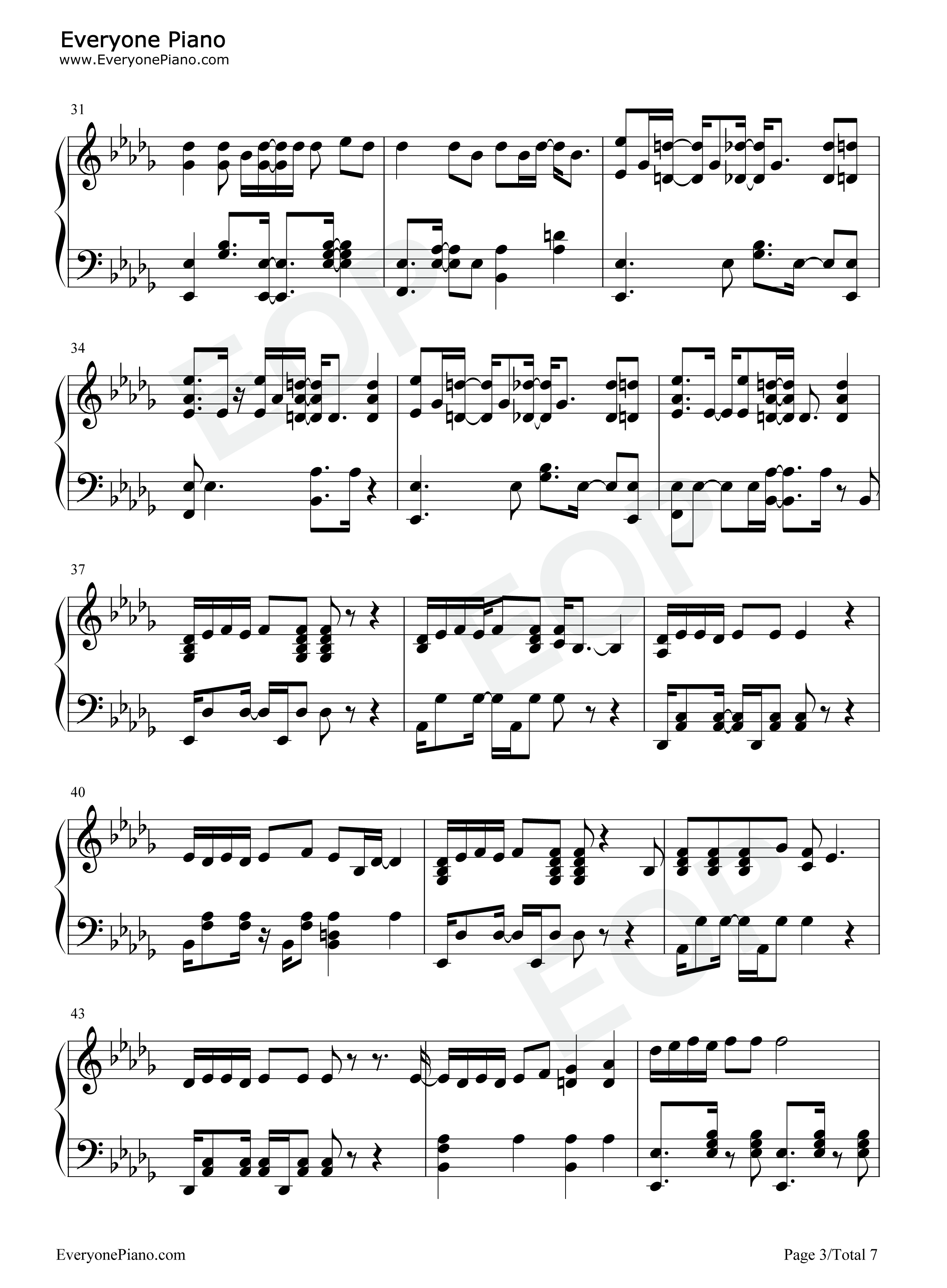 Any_Song钢琴谱_Zico