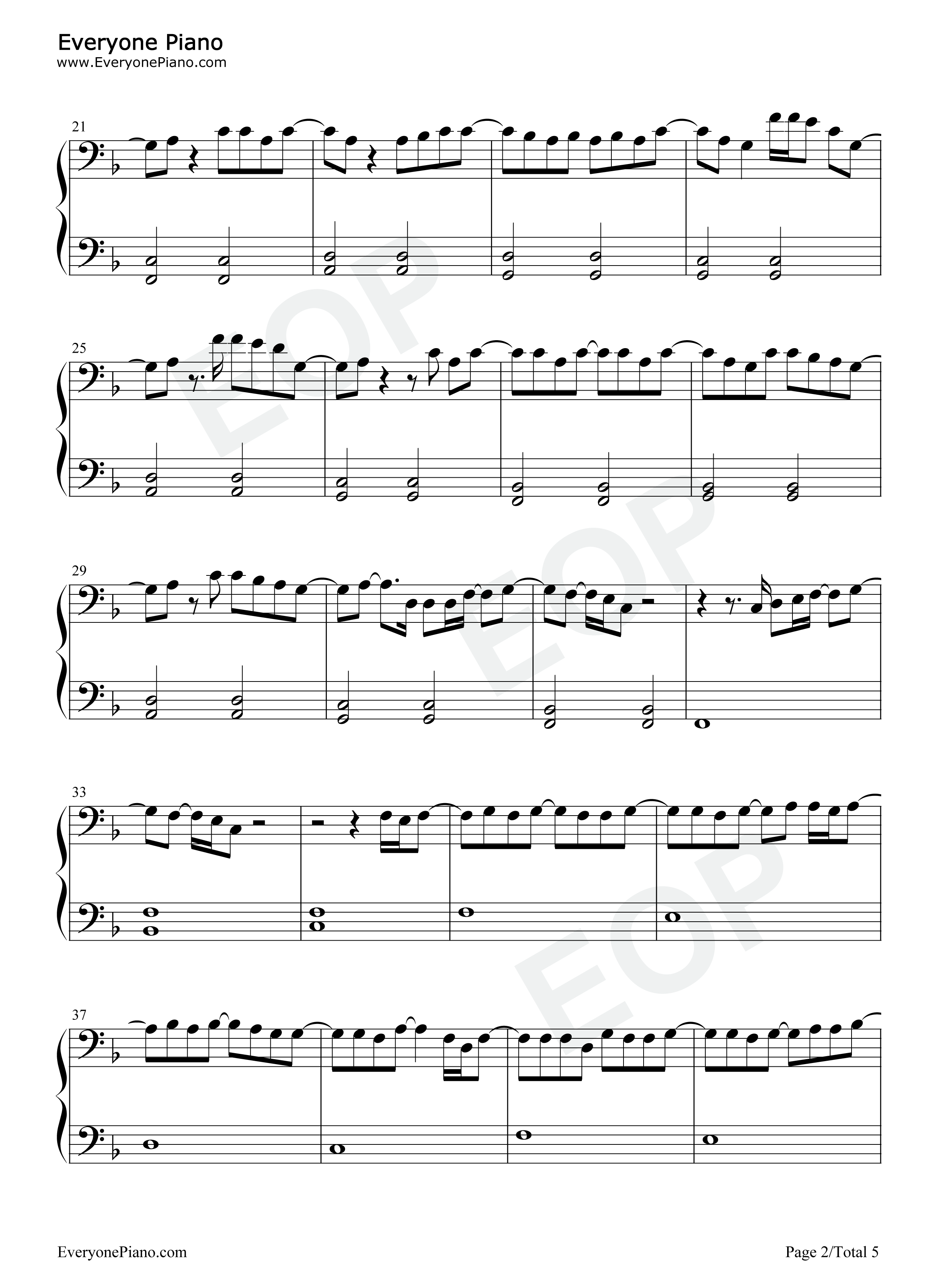 Somebodys_Problem钢琴谱_Morgan_Wallen