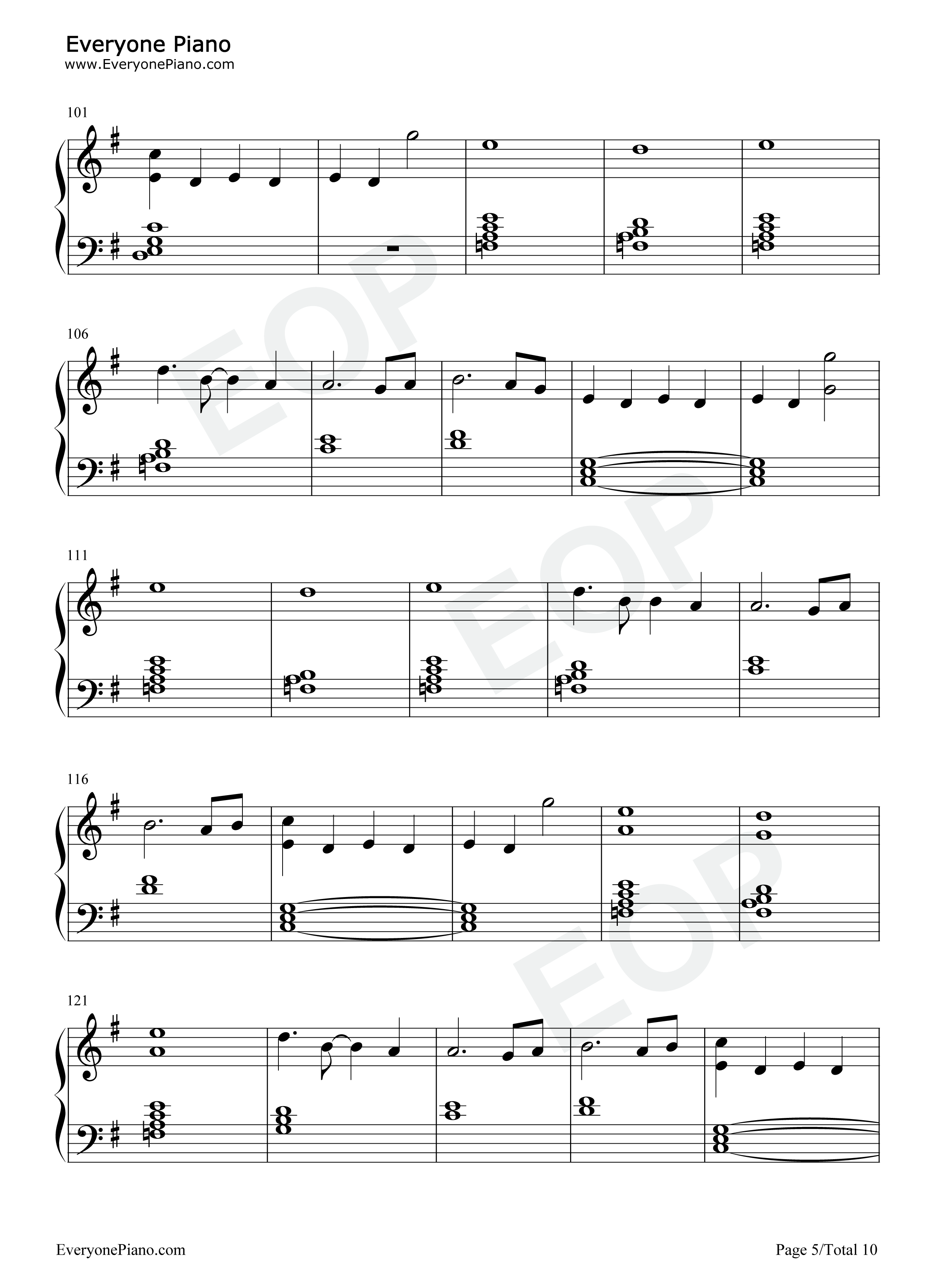 Get_Well_Soon钢琴谱_Ariana_Grande