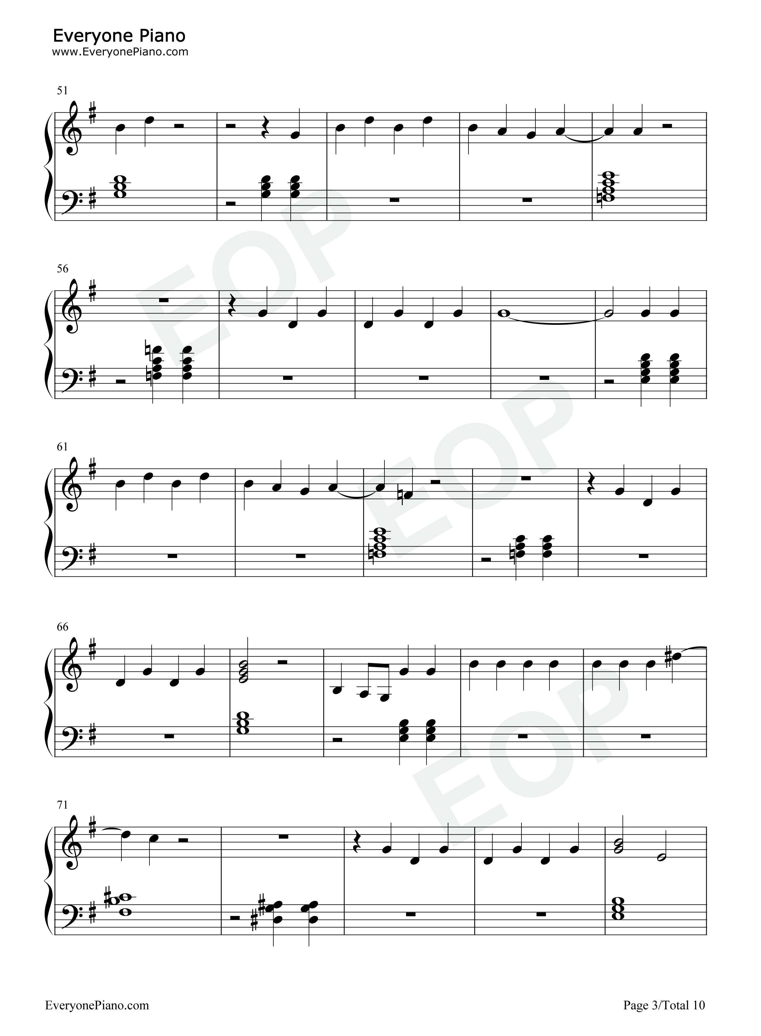 Get_Well_Soon钢琴谱_Ariana_Grande