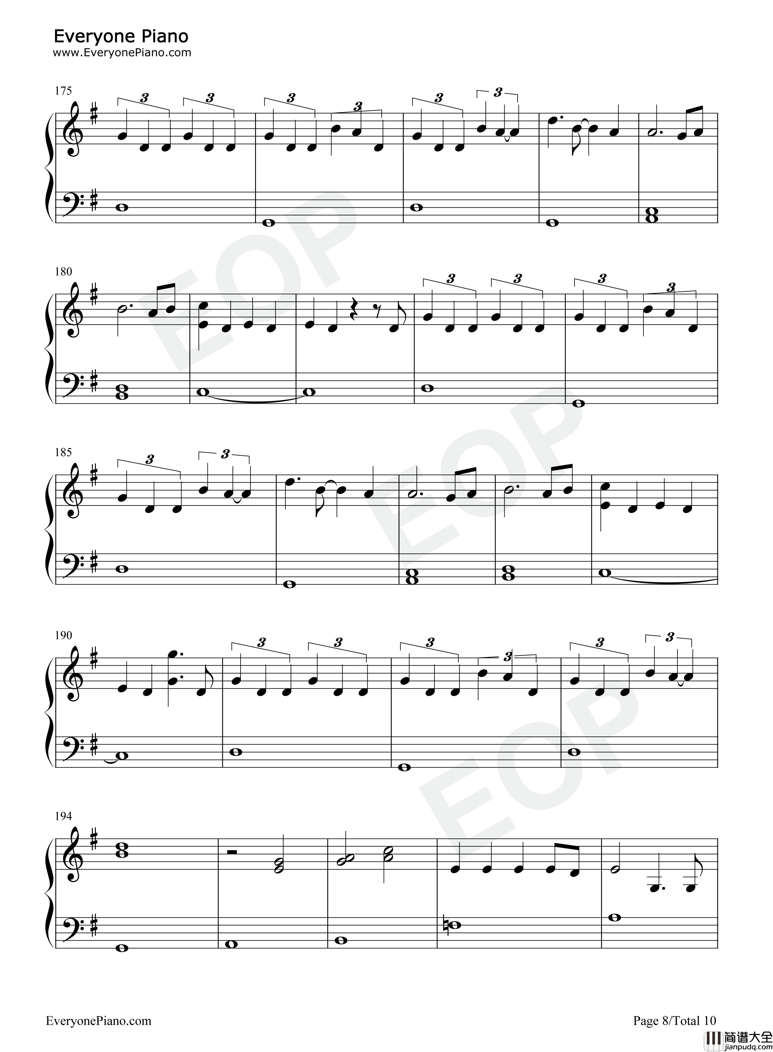 Get_Well_Soon钢琴谱_Ariana_Grande