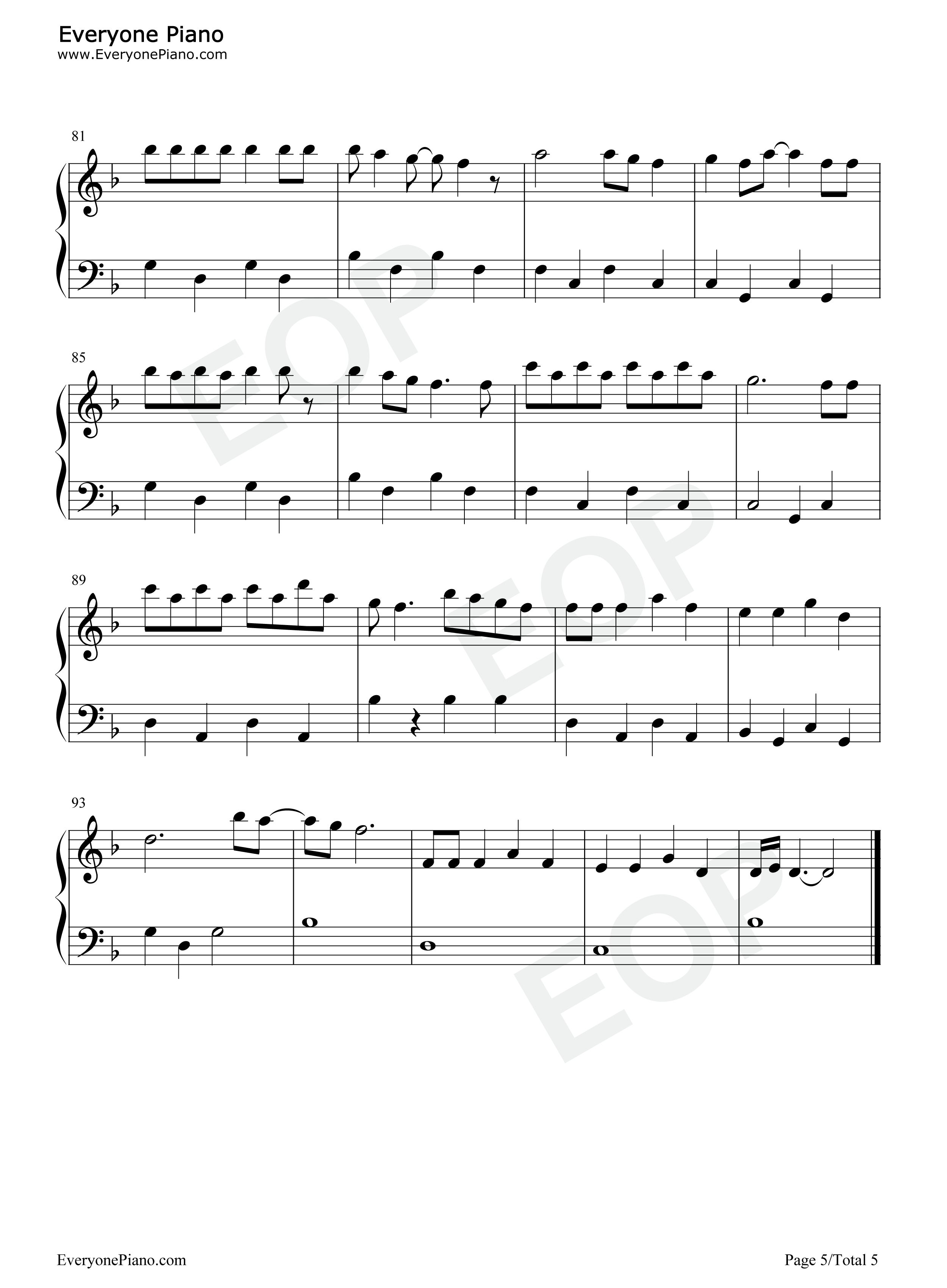 Angels_like_You钢琴谱_Miley_Cyrus