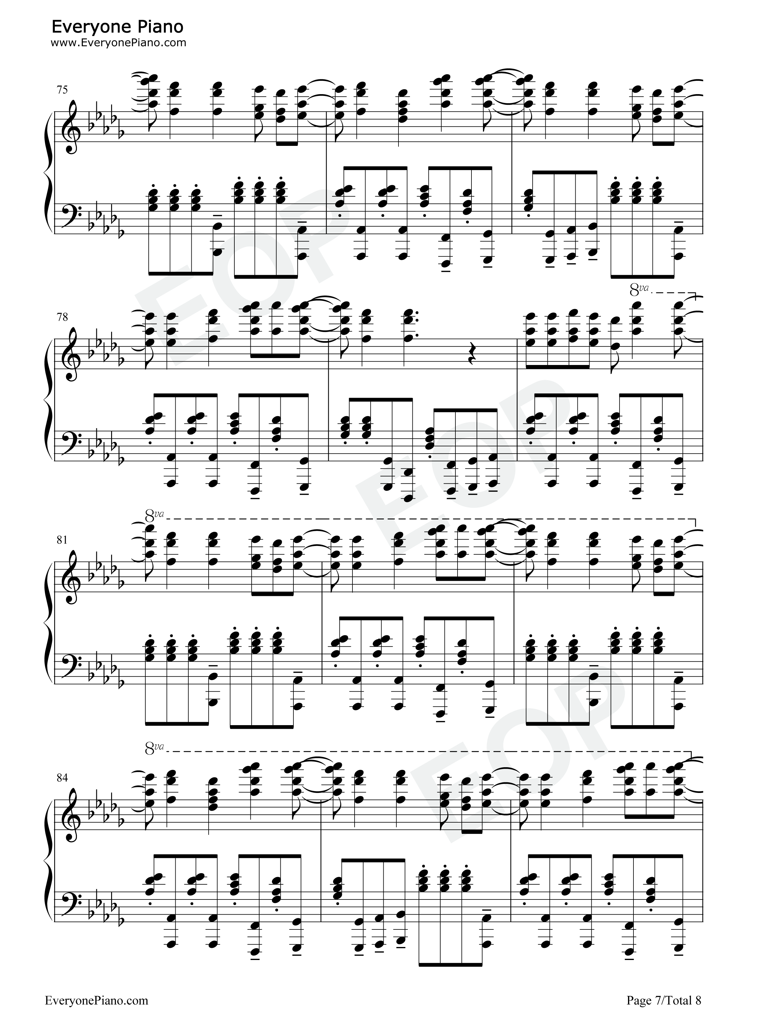 Midnight_In_Tokyo钢琴谱_Pentatonix_Little_Glee_Monster