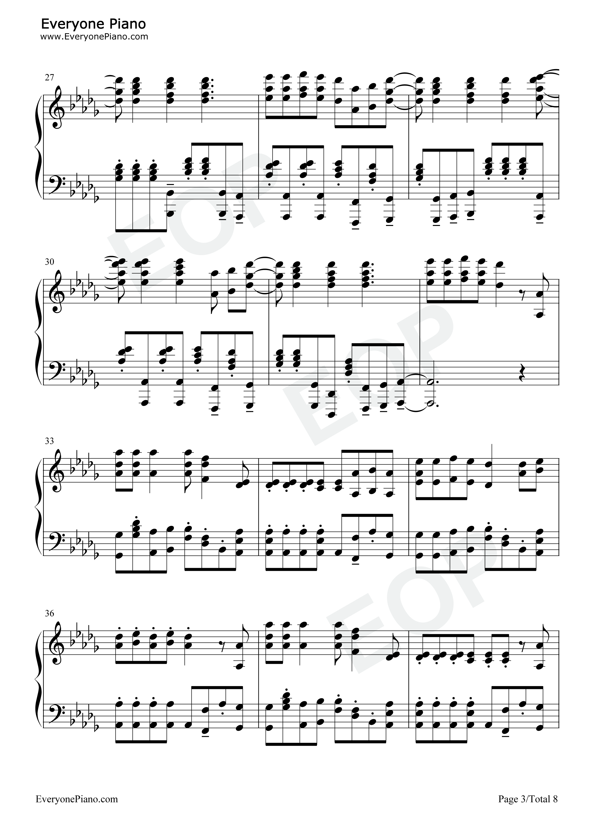 Midnight_In_Tokyo钢琴谱_Pentatonix_Little_Glee_Monster