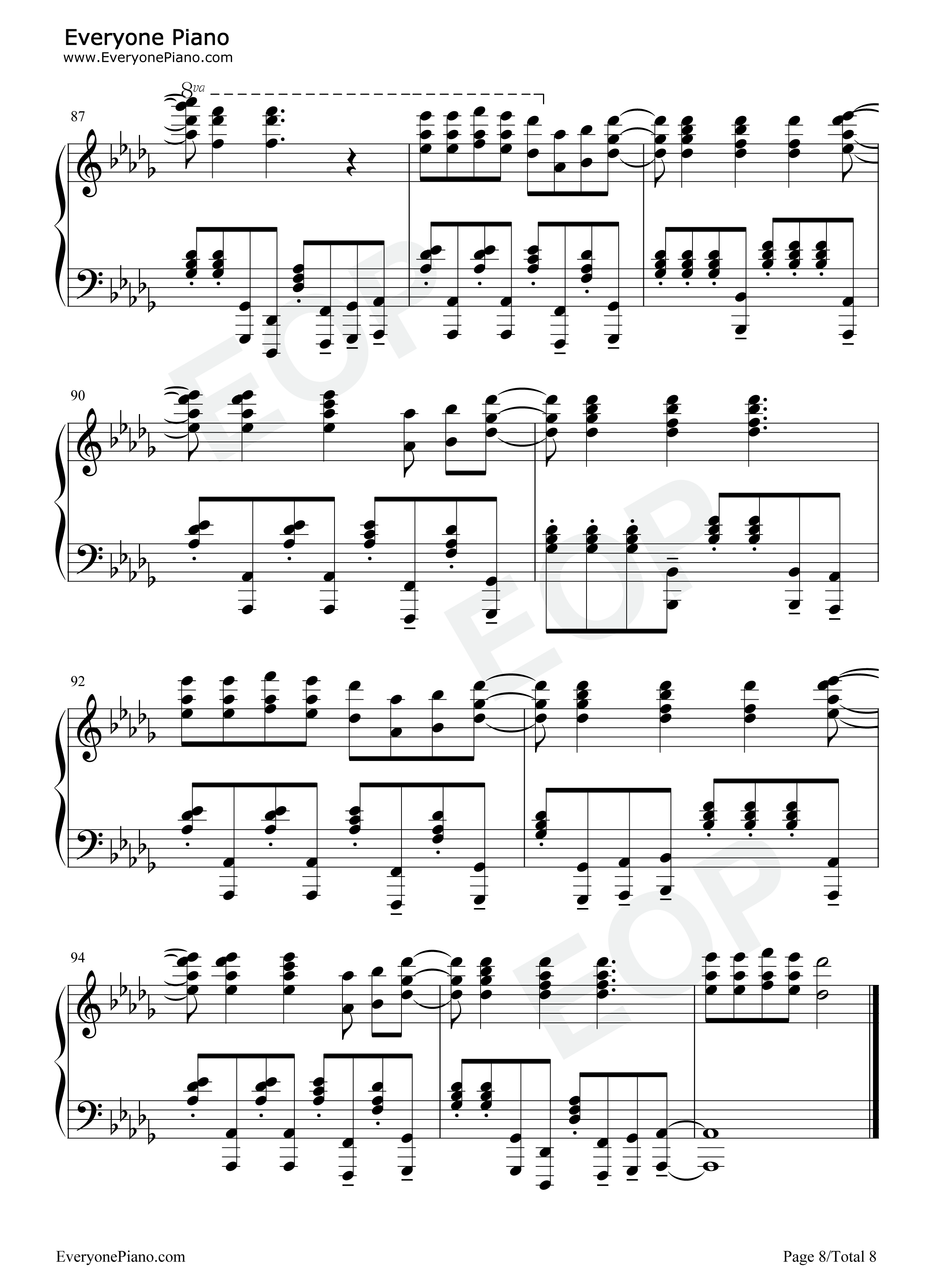 Midnight_In_Tokyo钢琴谱_Pentatonix_Little_Glee_Monster