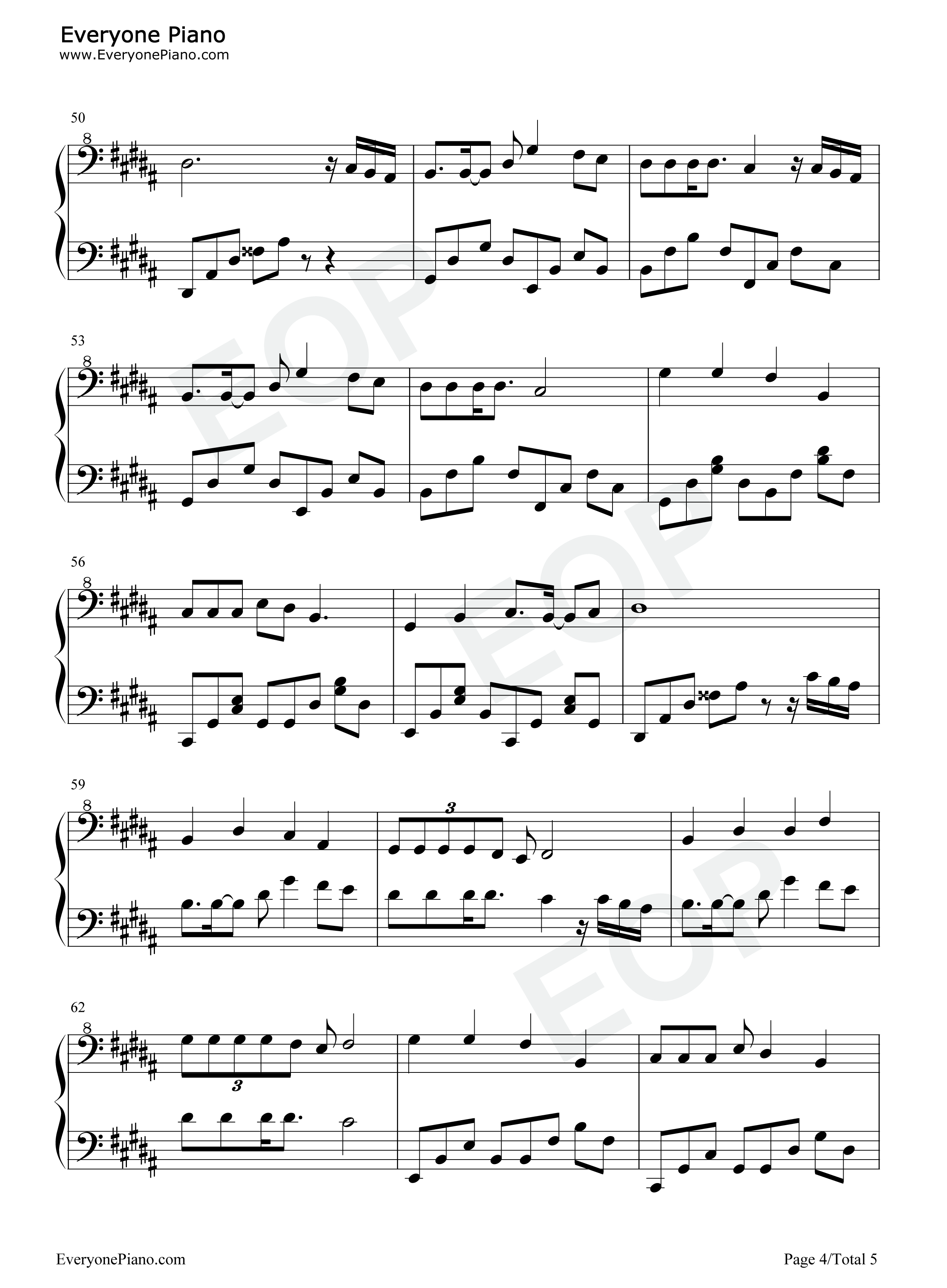 和光同尘钢琴谱_周深