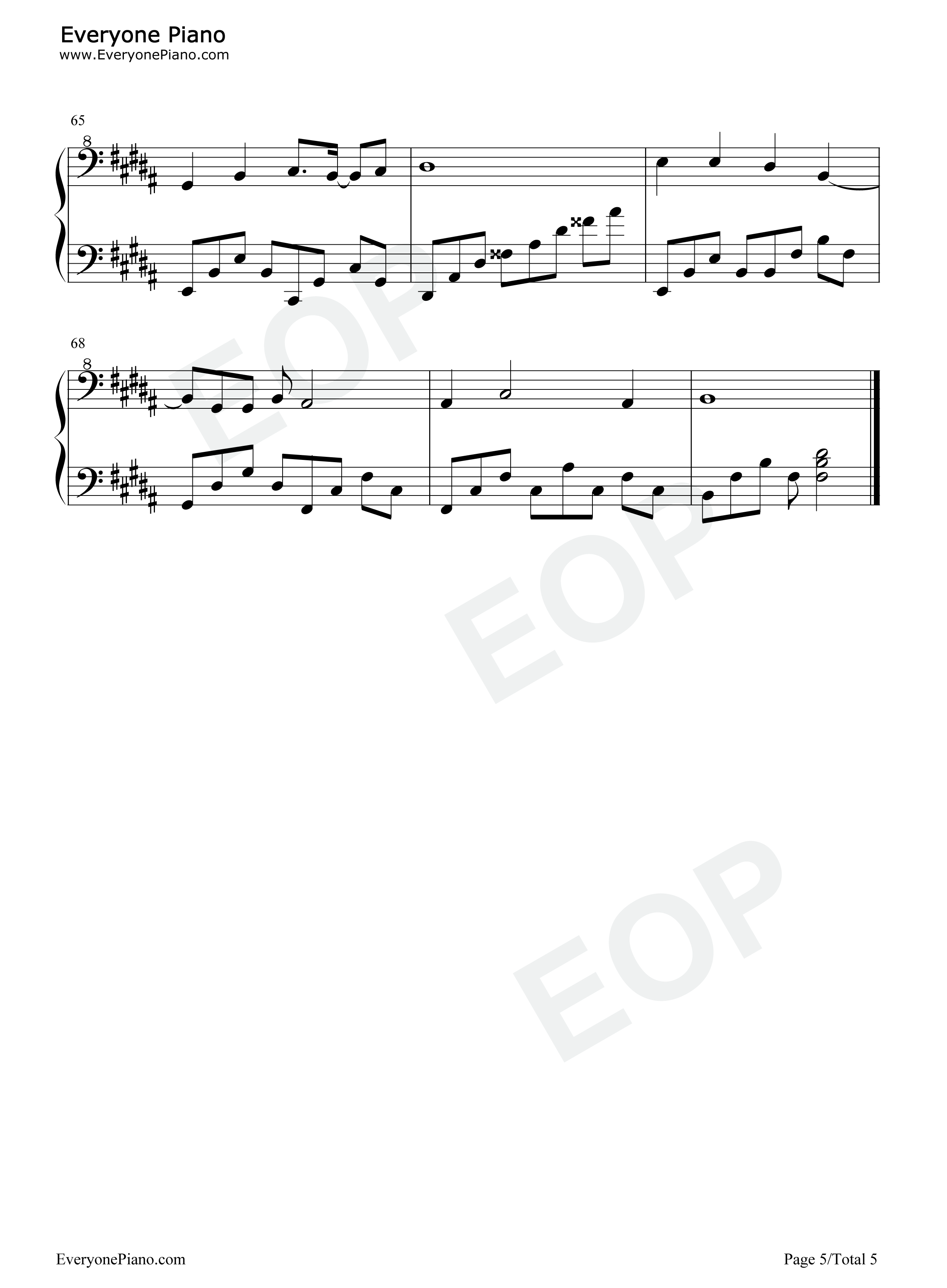 和光同尘钢琴谱_周深