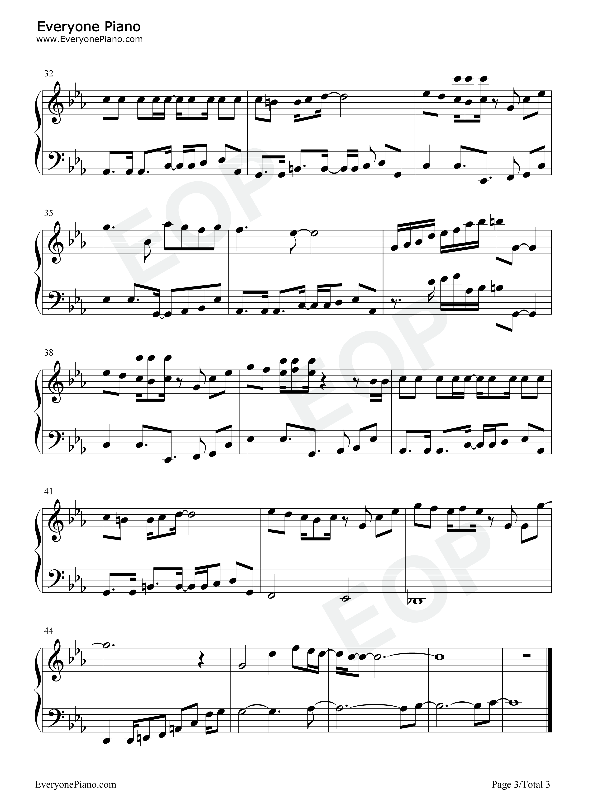 Bloody_Stream钢琴谱_Coda_小田和奏