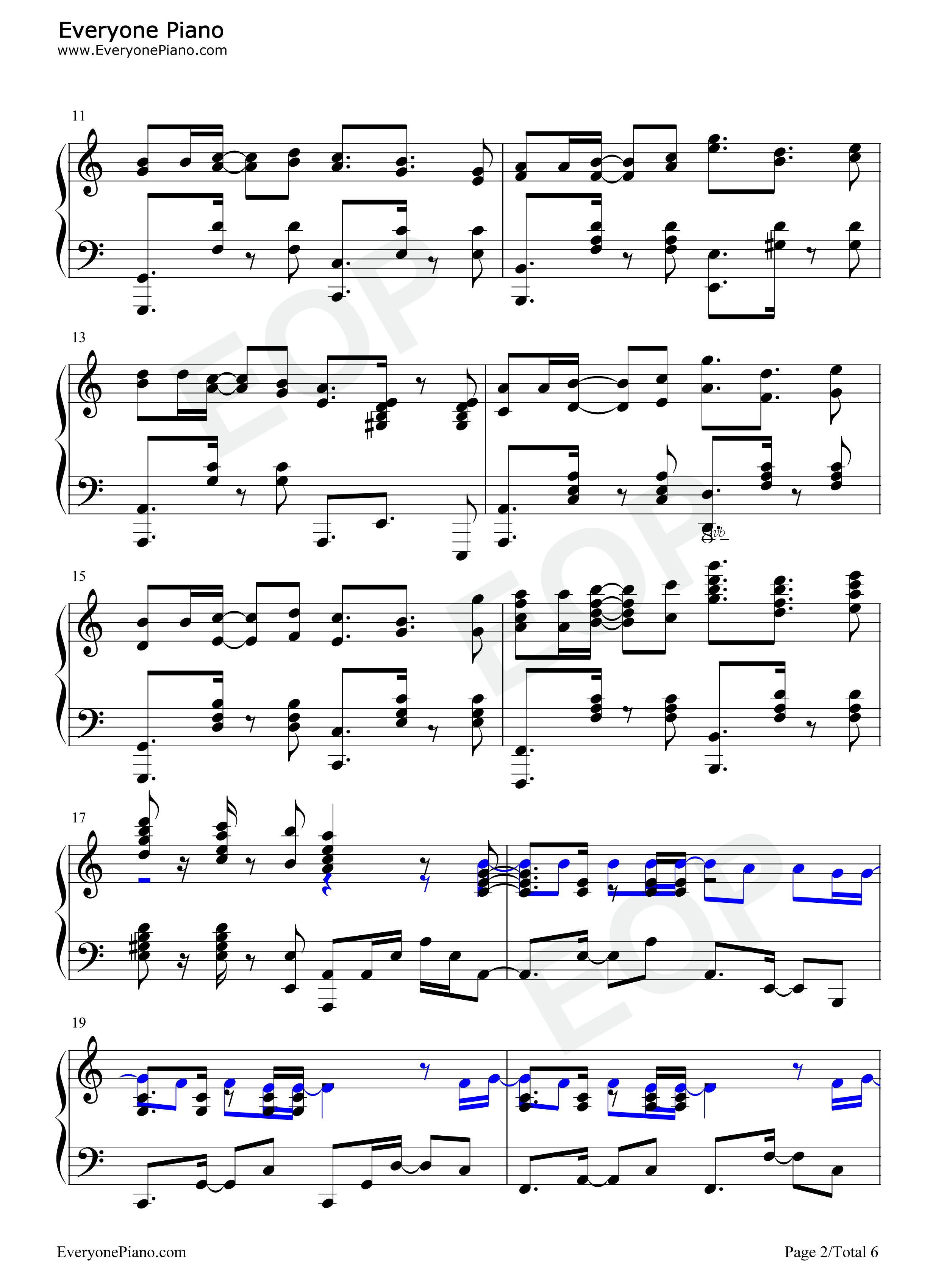 ケモノミチ钢琴谱_小野大辅