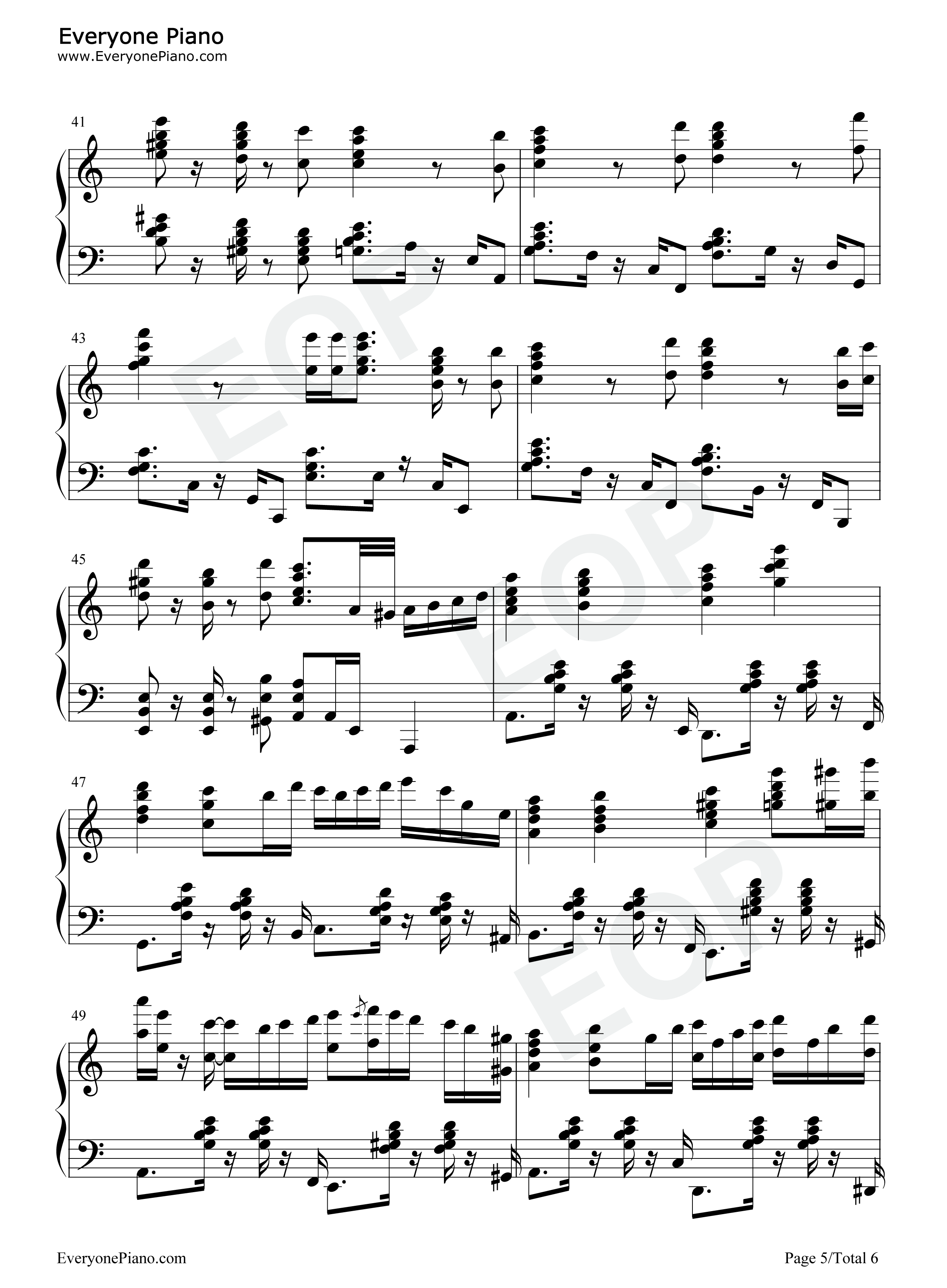 ケモノミチ钢琴谱_小野大辅