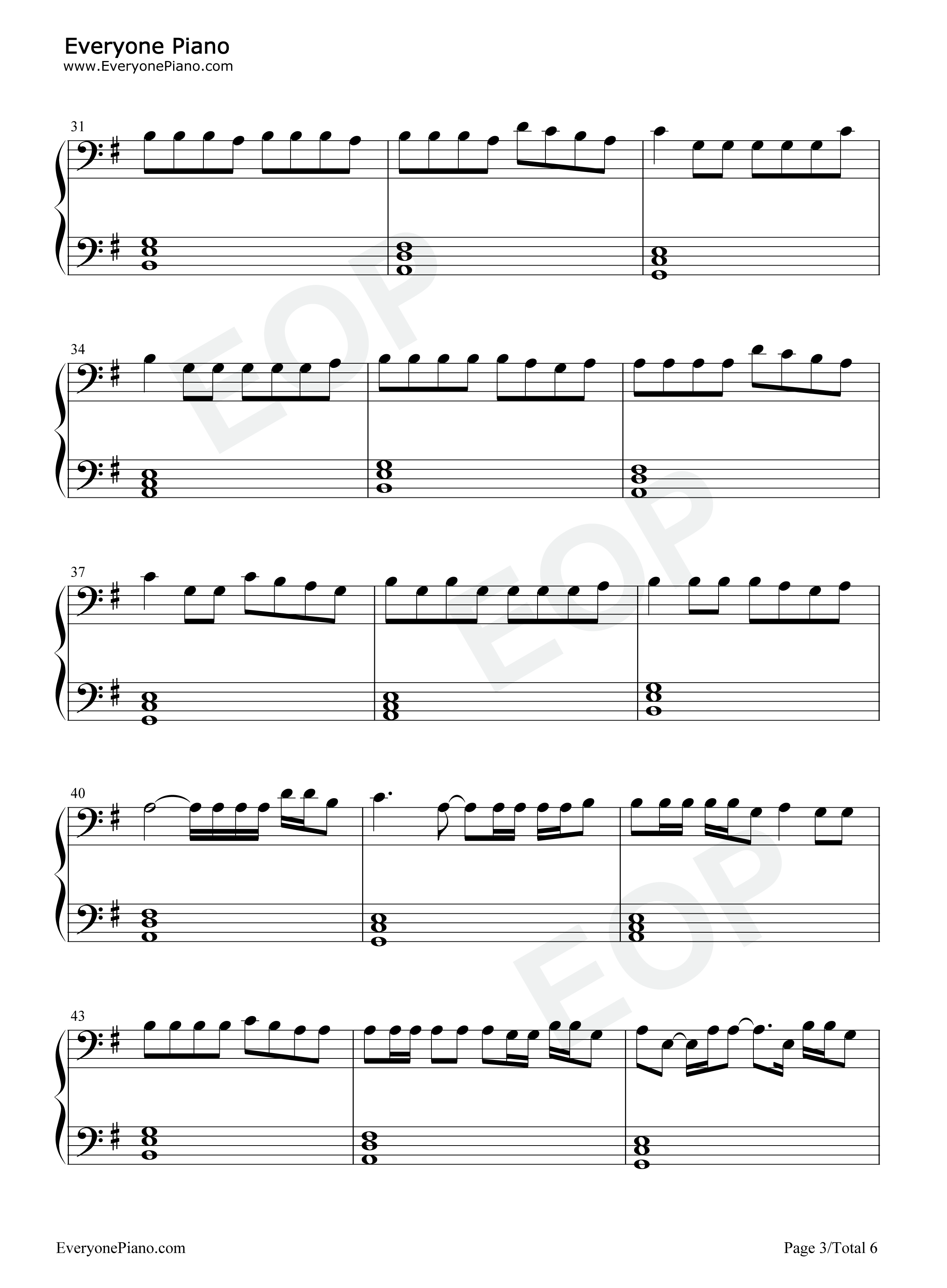 Dakiti钢琴谱_Bad_Bunny_Jhay_Cortez