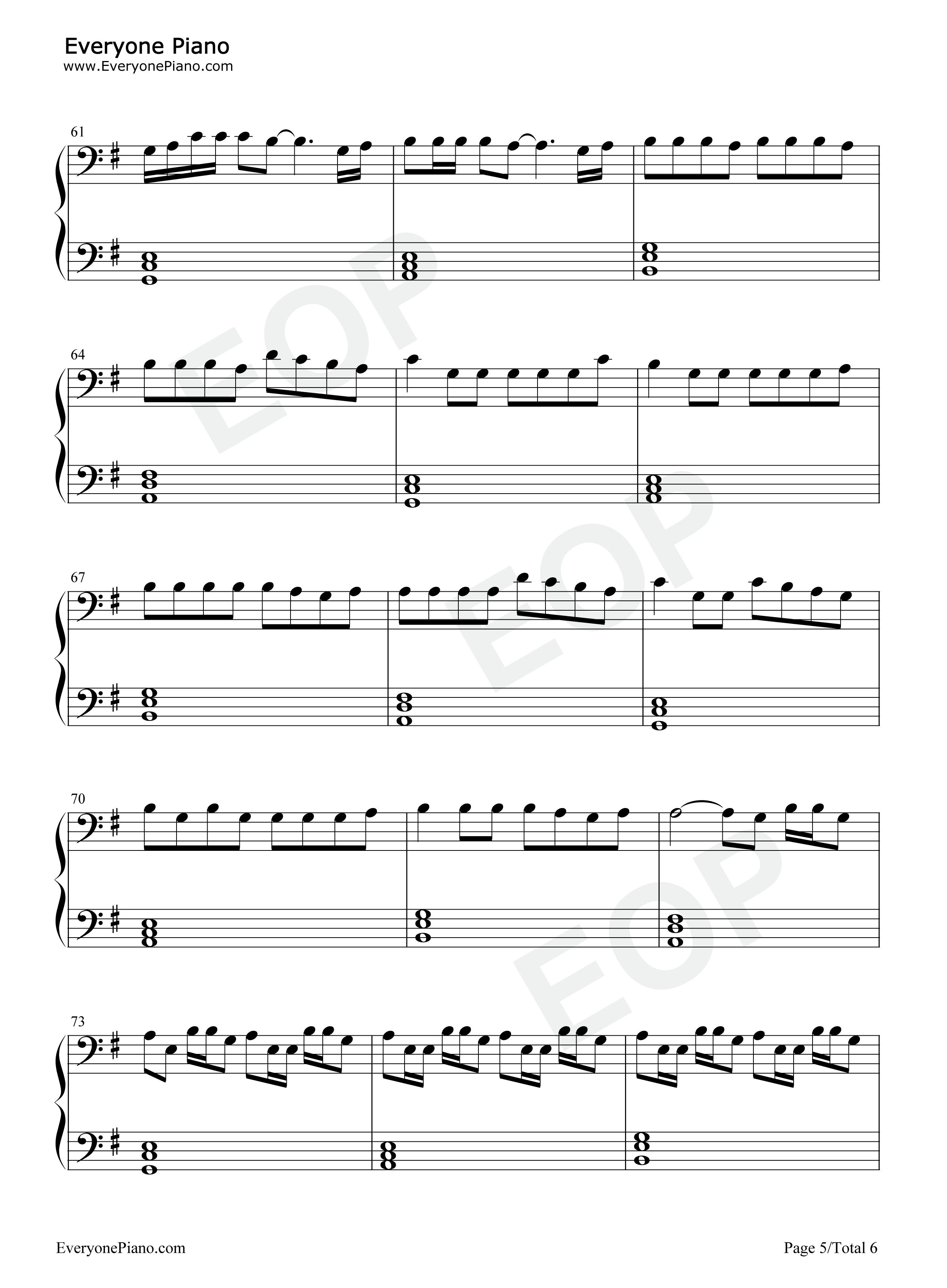 Dakiti钢琴谱_Bad_Bunny_Jhay_Cortez